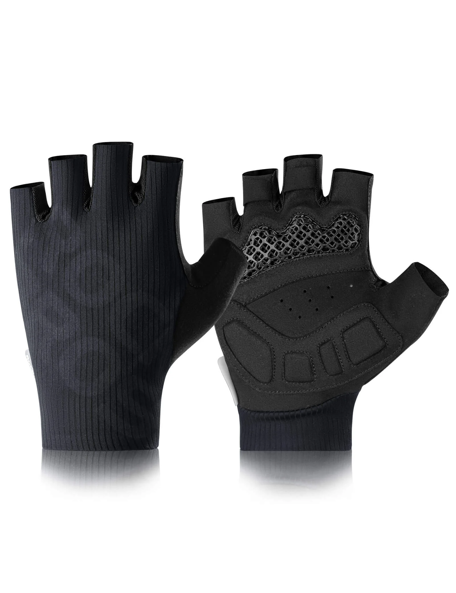Half Finger Cycling Gloves with 3D Printed Palm Pad for Summer Riding