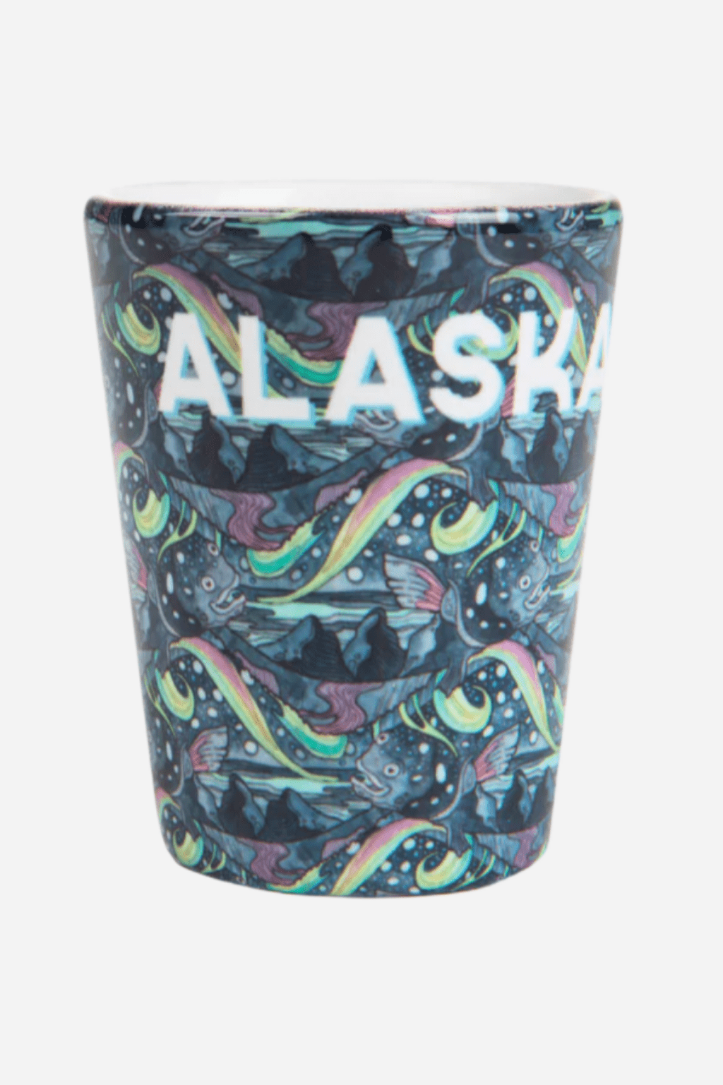Haliborealis Ceramic Shot Glass