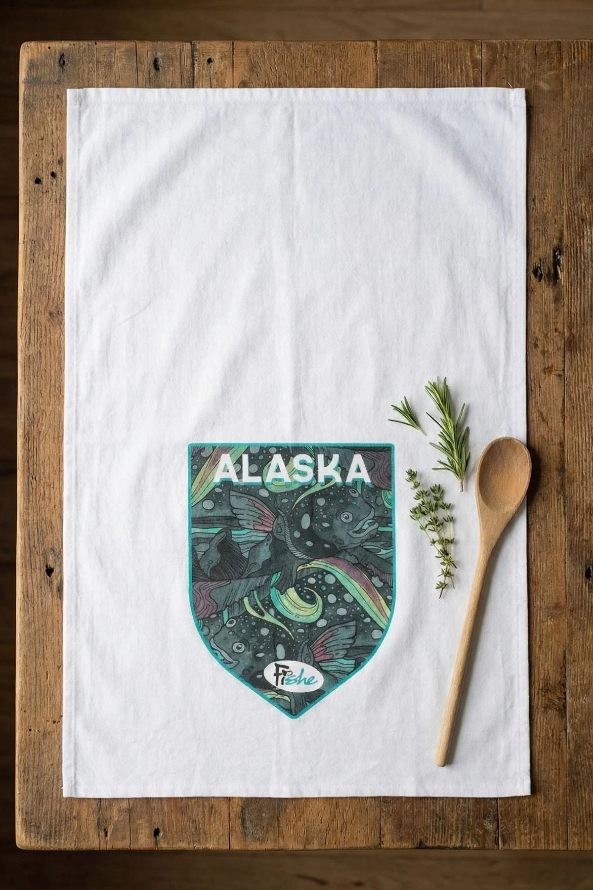 HaliBorealis Tea Towel