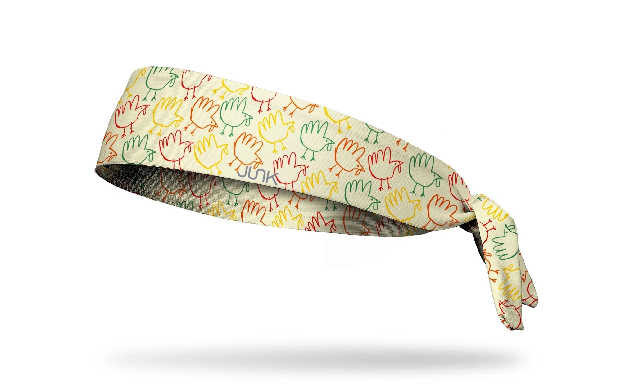 Hand Turkeys Flex Tie Headband