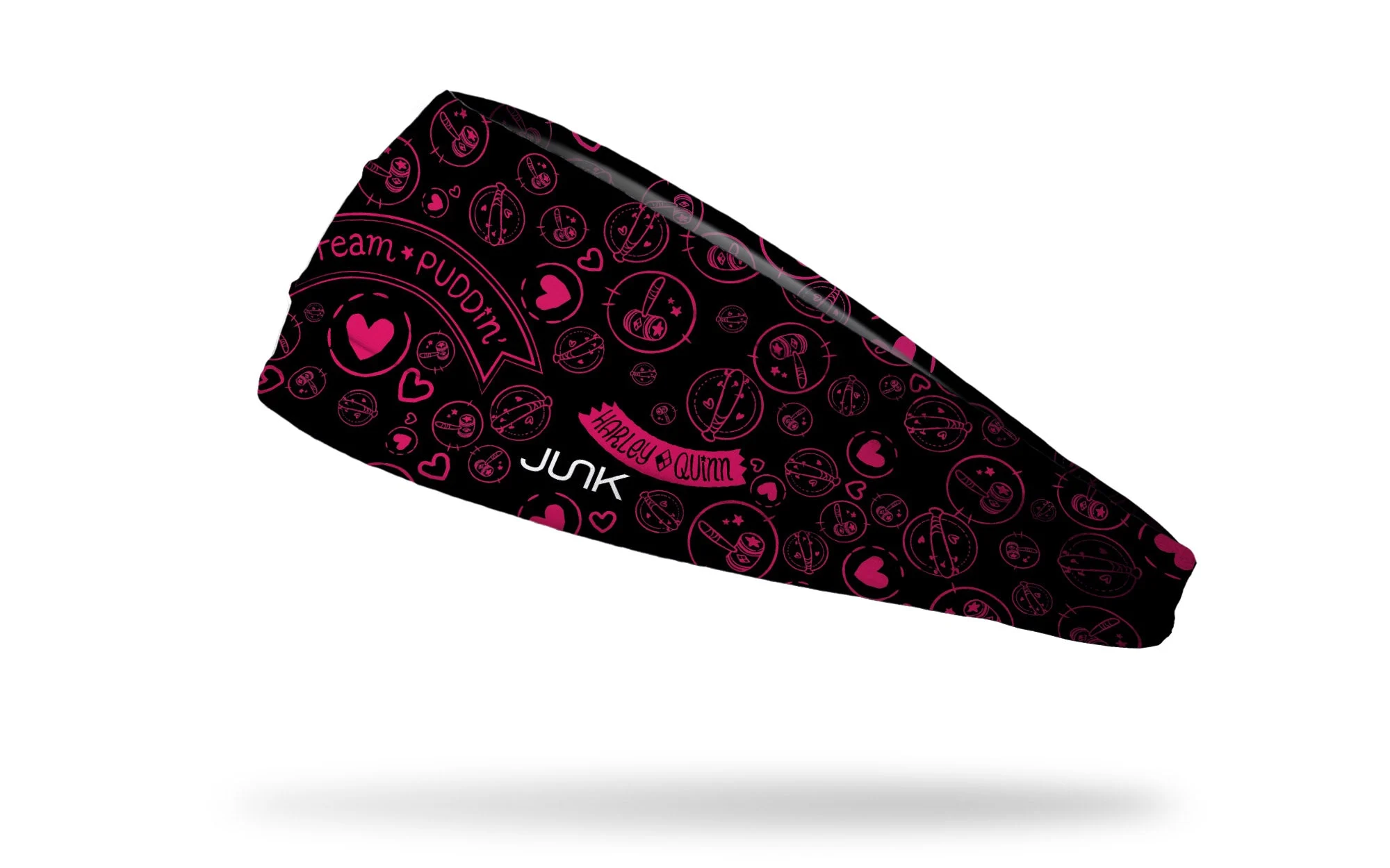 Harley Quinn: Team Puddin' Black Big Bang Lite Headband