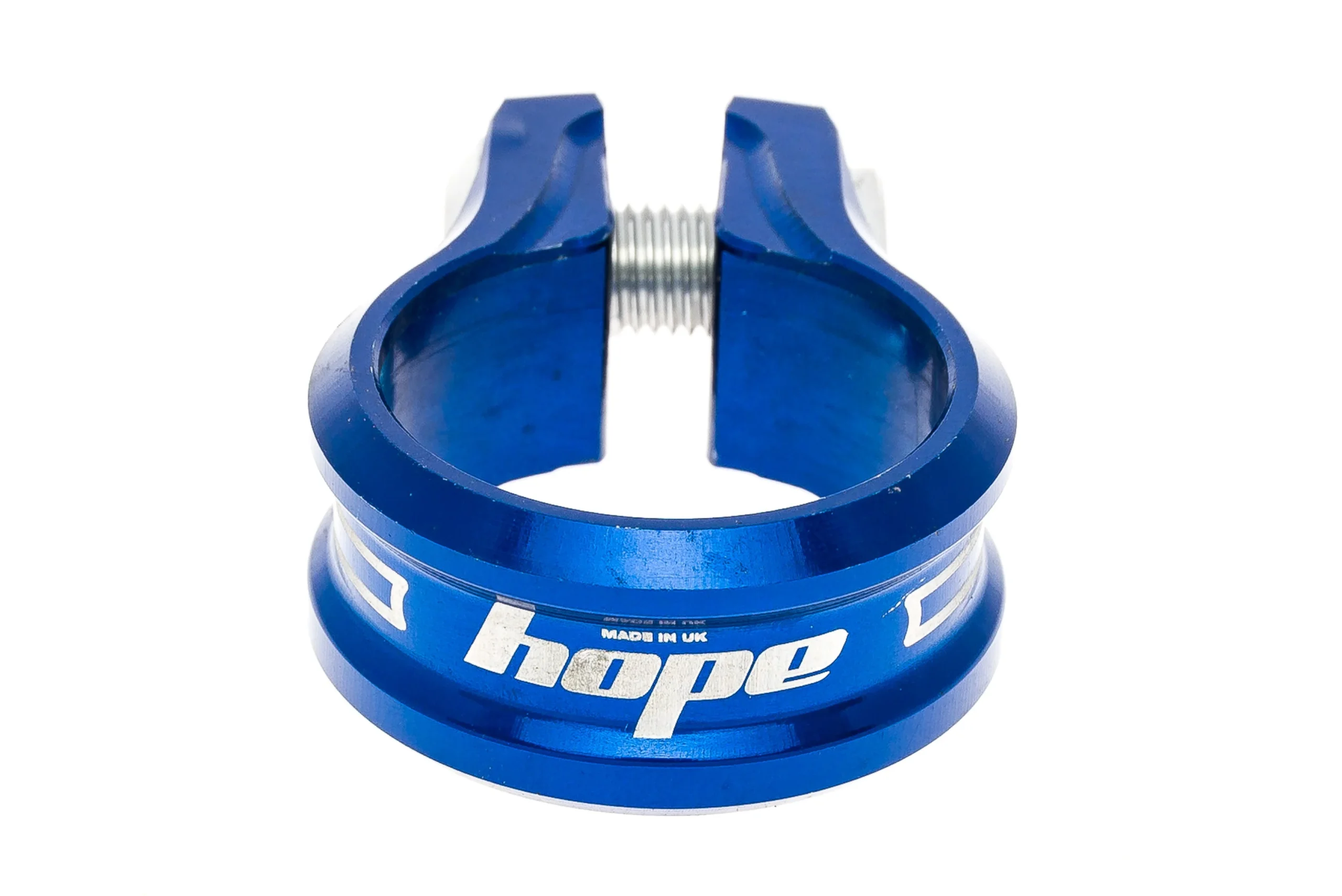 Hope Bolt On Seatpost Clamp 31.8mm Blue