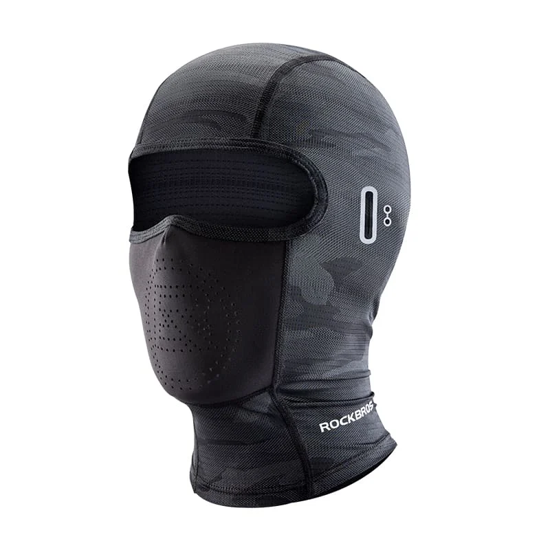 Ice Silk Cycling Balaclava with Glasses Holes