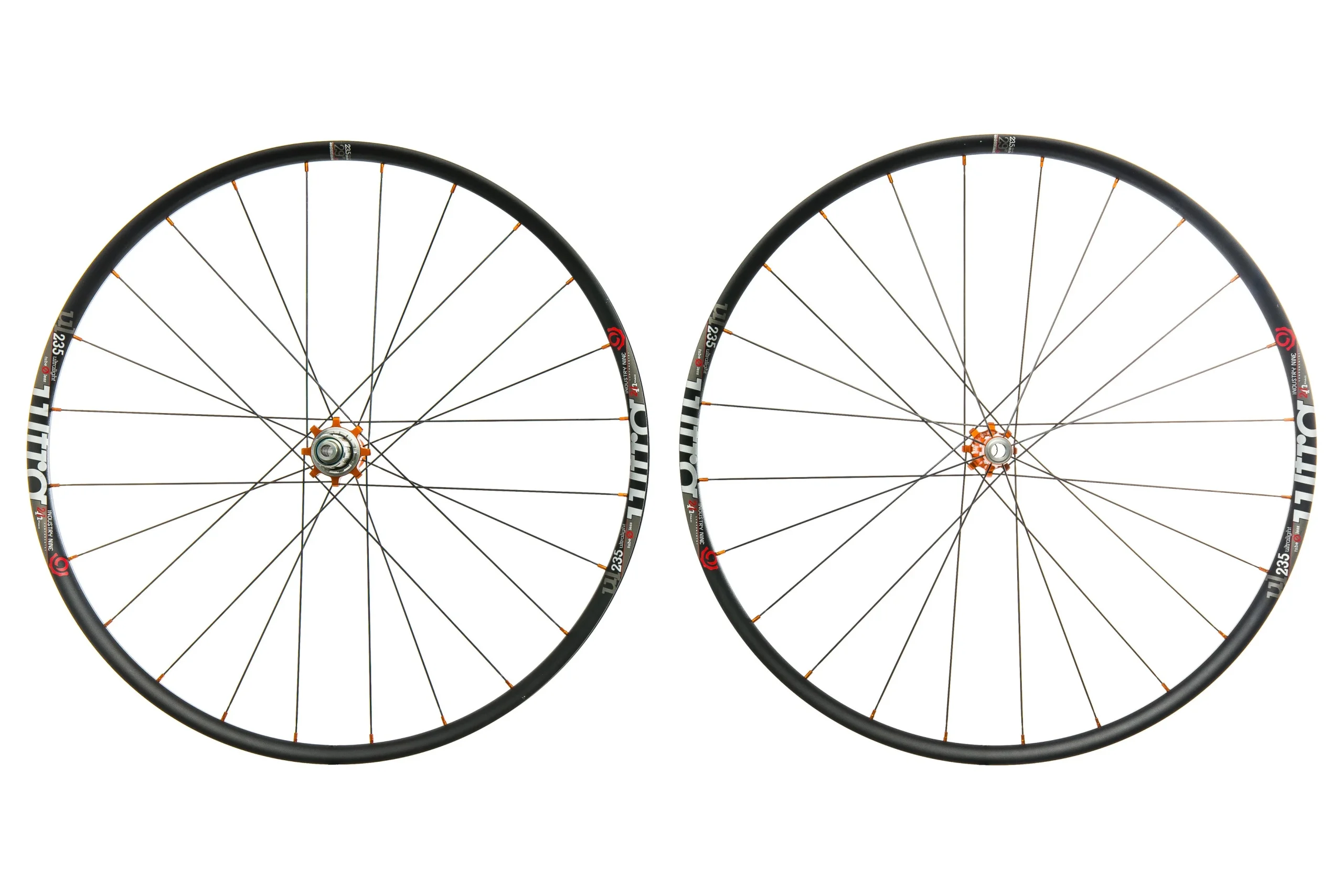 Industry Nine Ultralight 235 Aluminum Tubeless 700c Wheelset