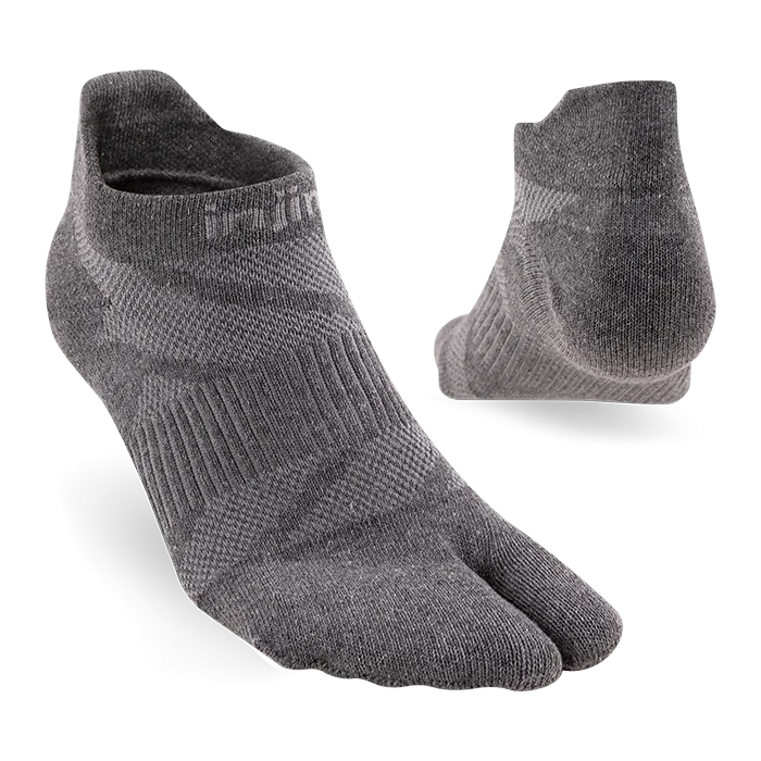 Injinji SPLIT-TOE No Show - Ash