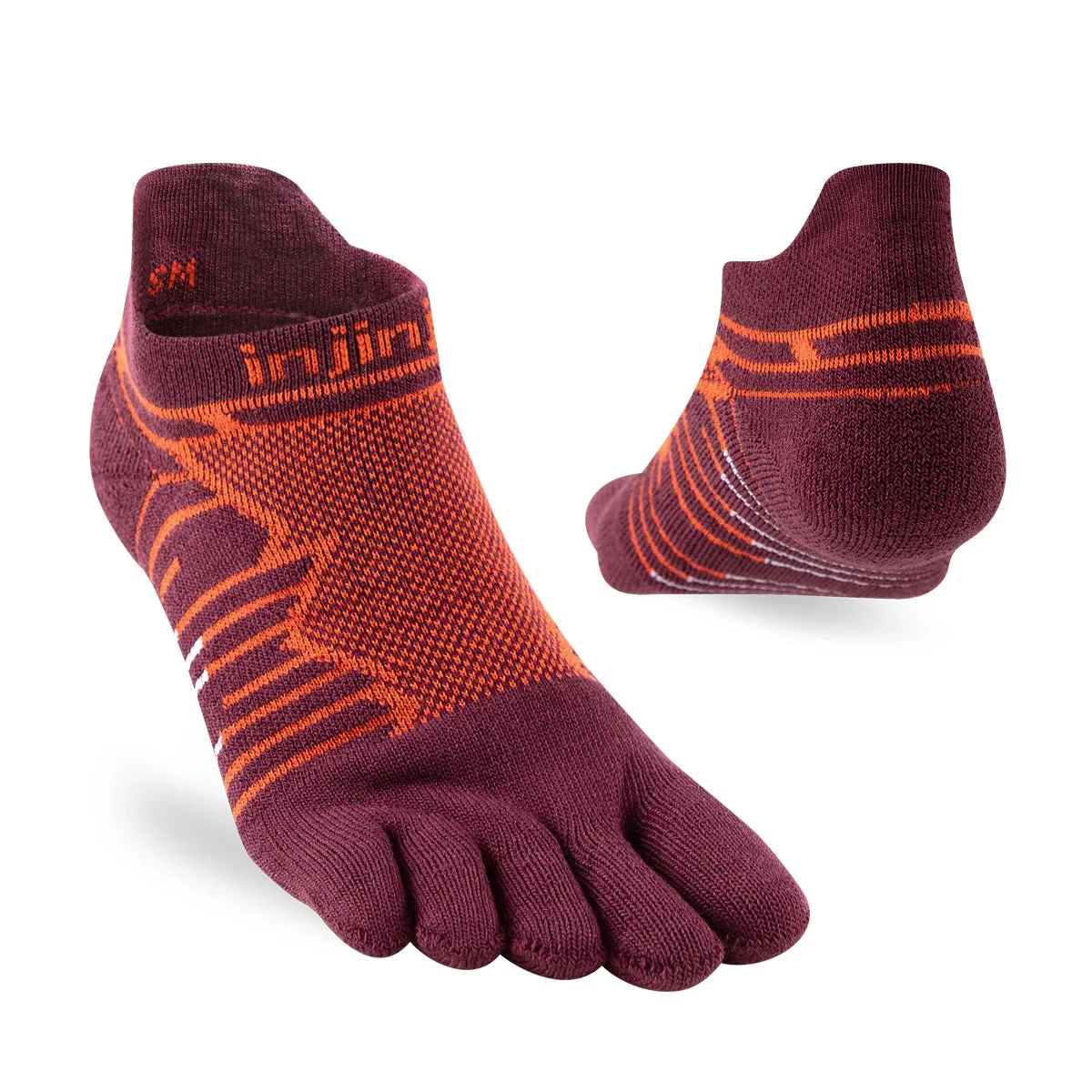 Injinji Ultra RUN No Show - Mahogany