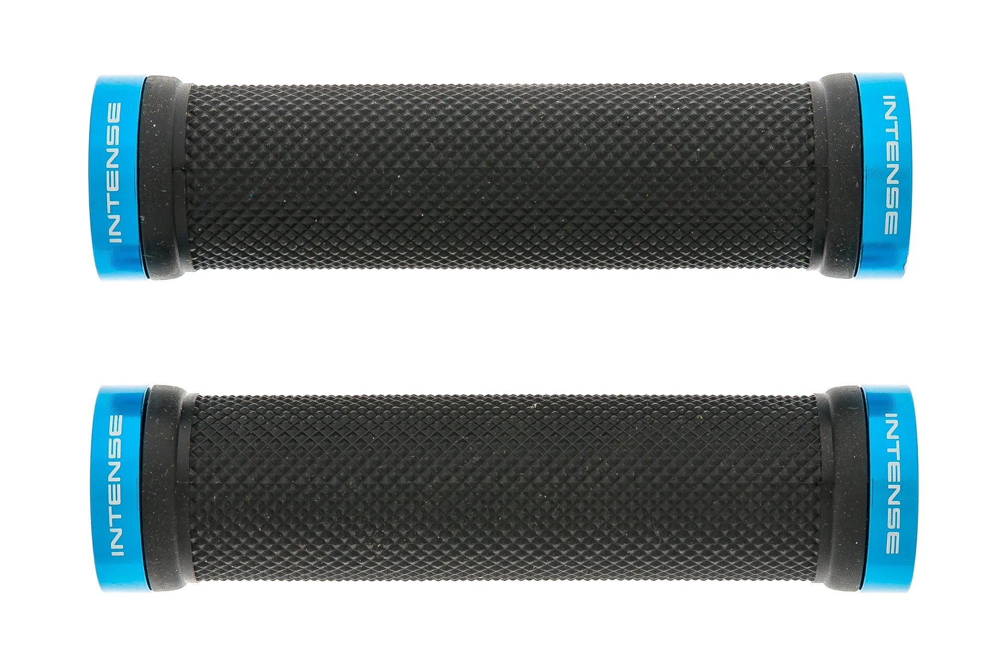 Intense Dual Lock-On Grips 130mm Black/Blue