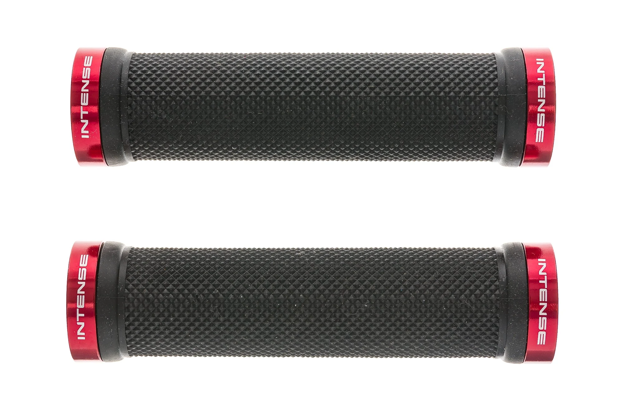 Intense Dual Lock-On Grips 130mm Black/Red