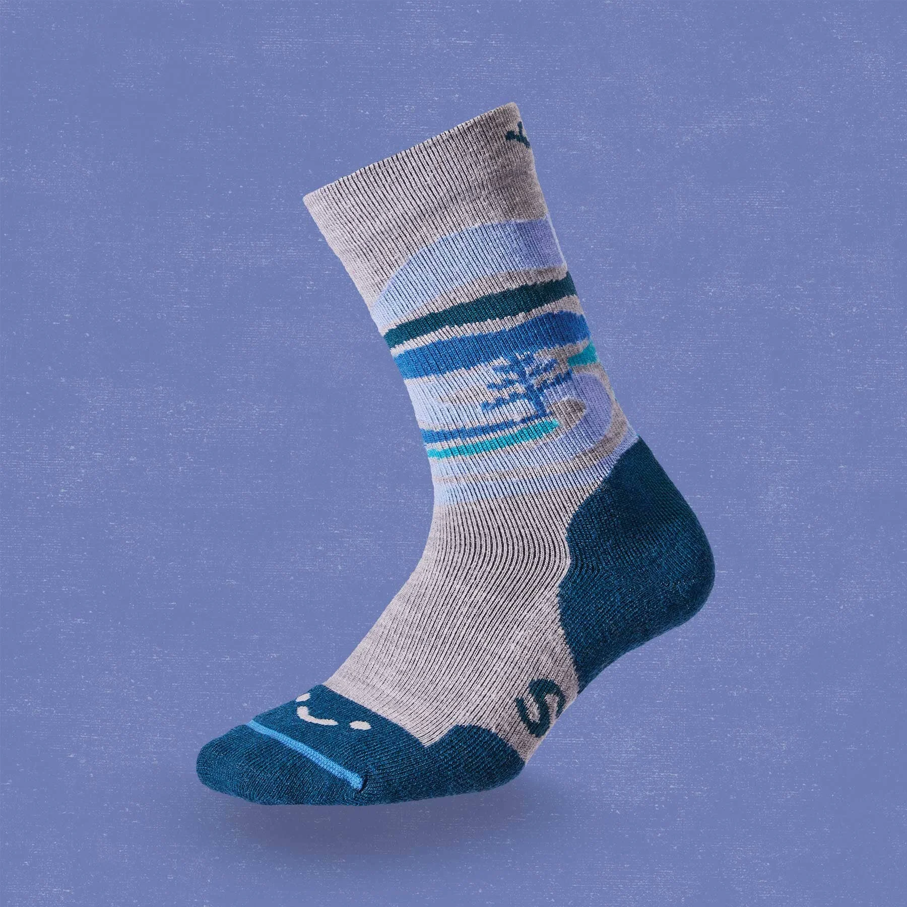 Irregular (Roomier FIT) FITS Space Desert Light Cushion Crew Sock