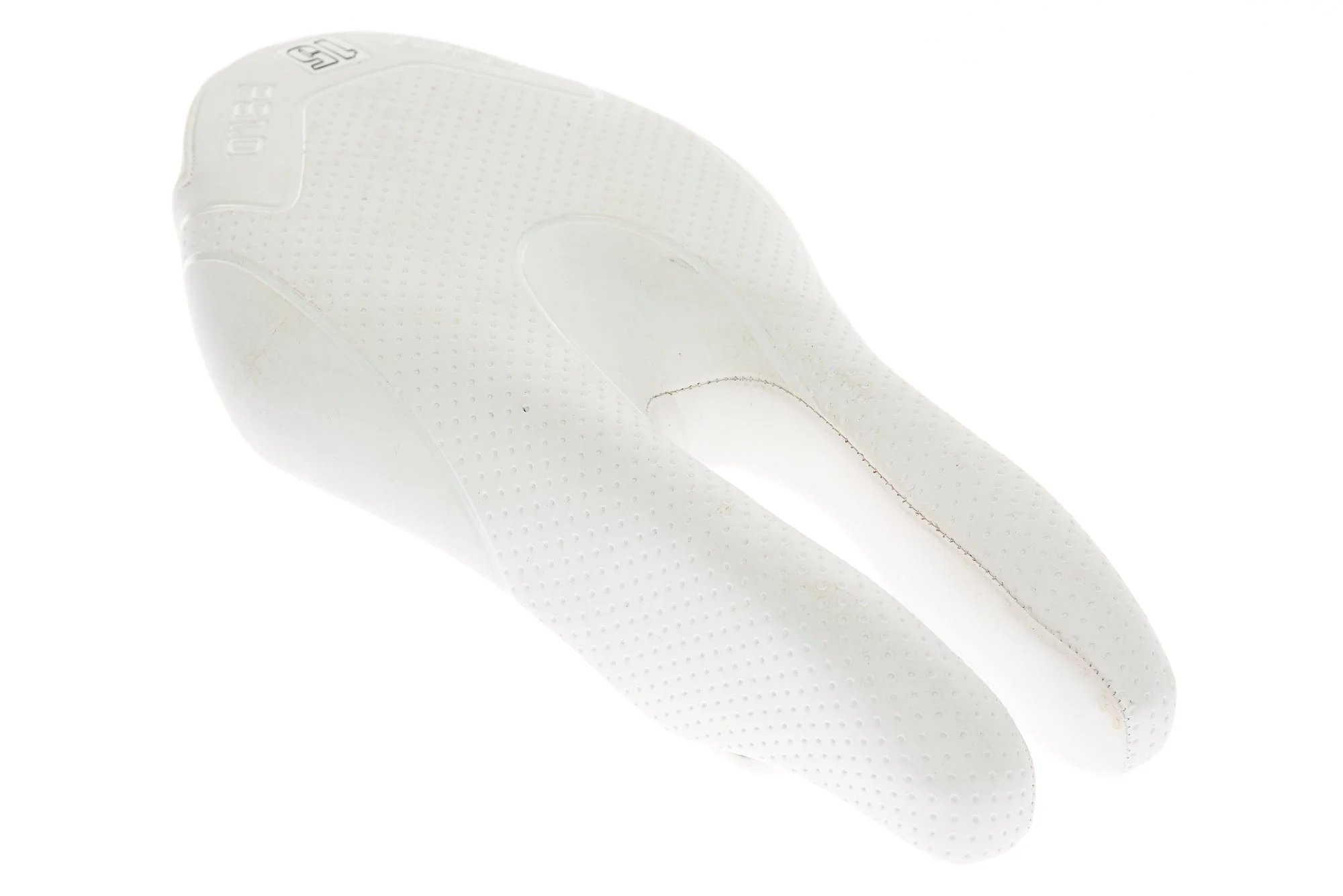 ISM PS 1.0 Saddle 130mm CrN/Ti Alloy Rails White