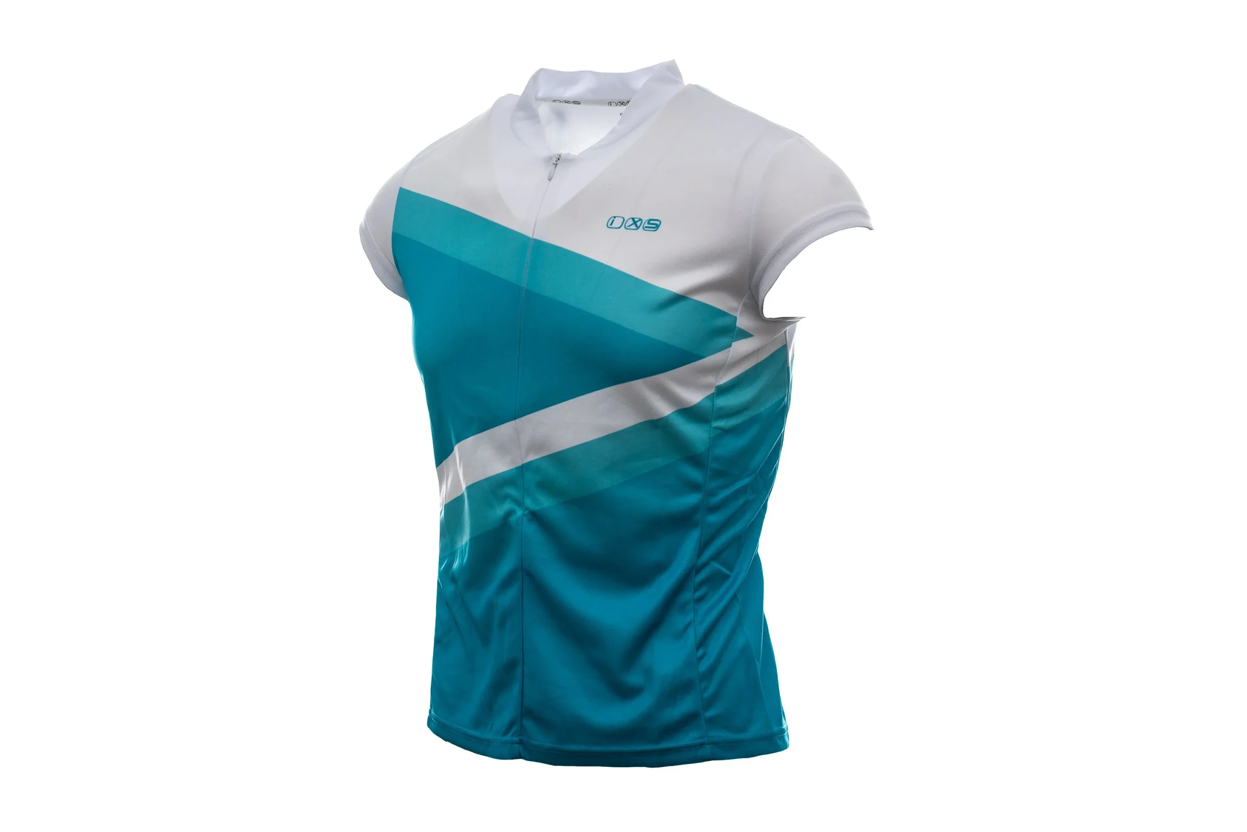 IXS Pluna Trail SS Womens Jersey Petrol/White