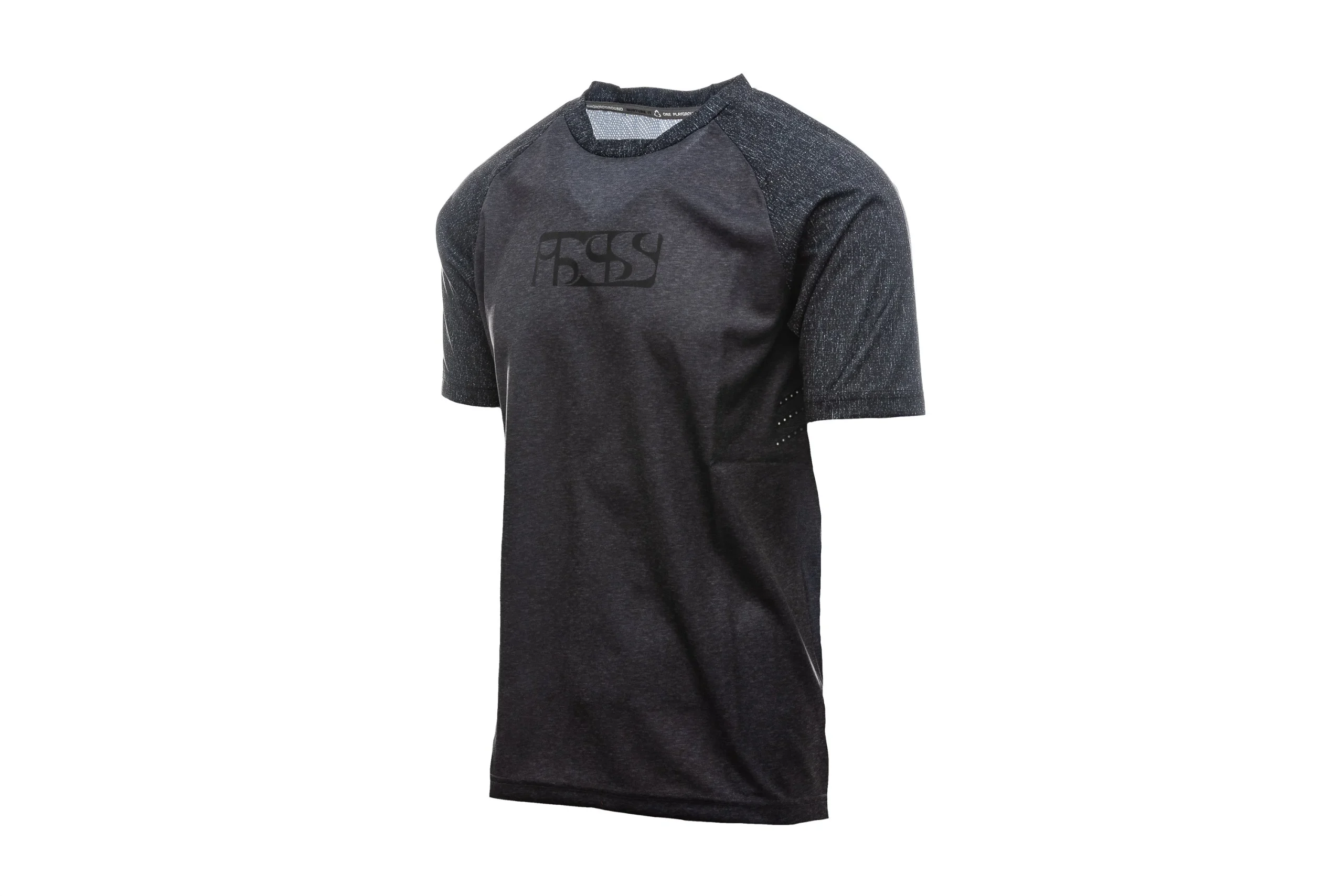 IXS Progressive 8.1 SS Jersey Graphite/Black