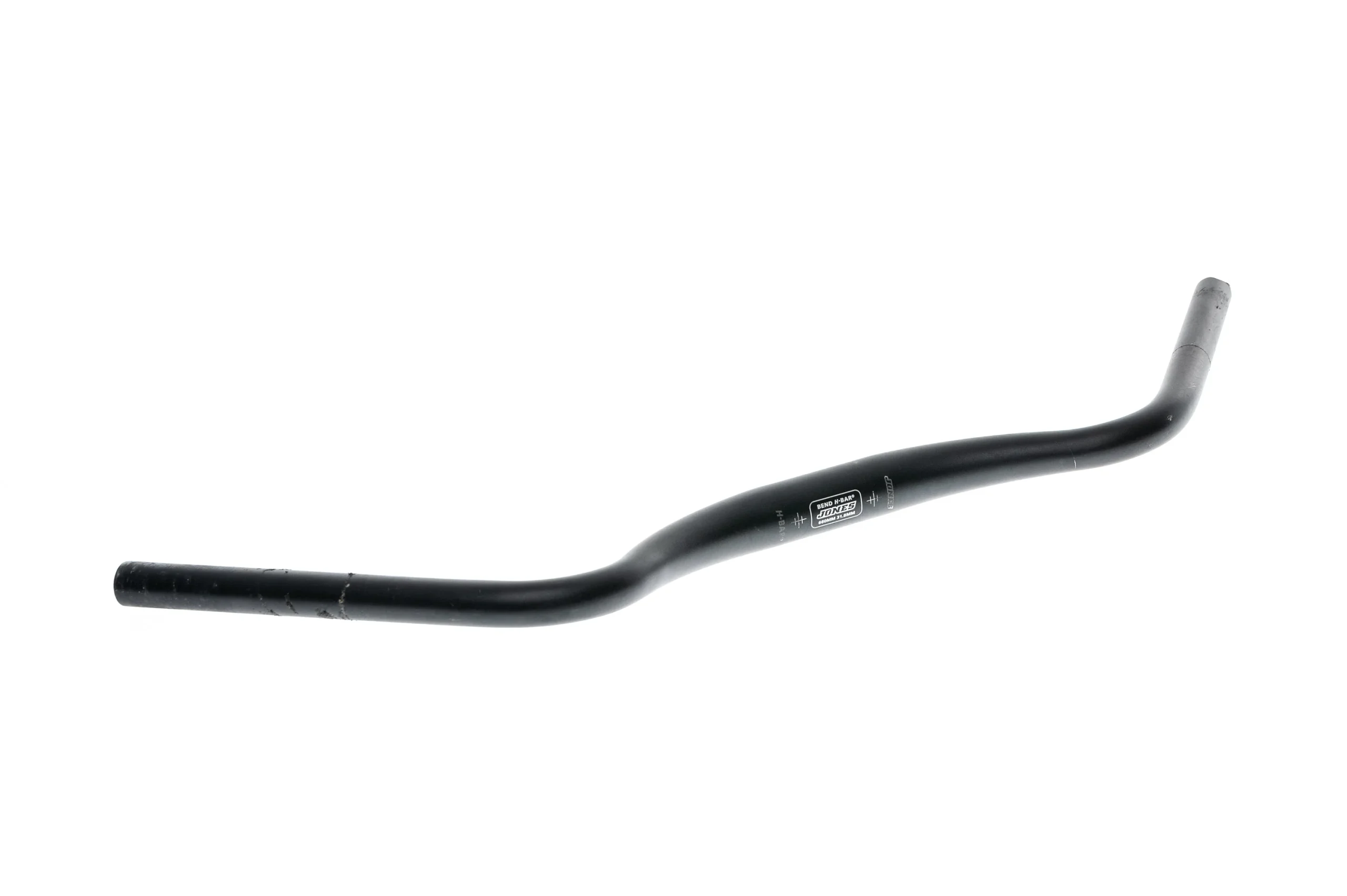 Jones Bend Handlebar 31.8mm x 660mm Aluminium Black
