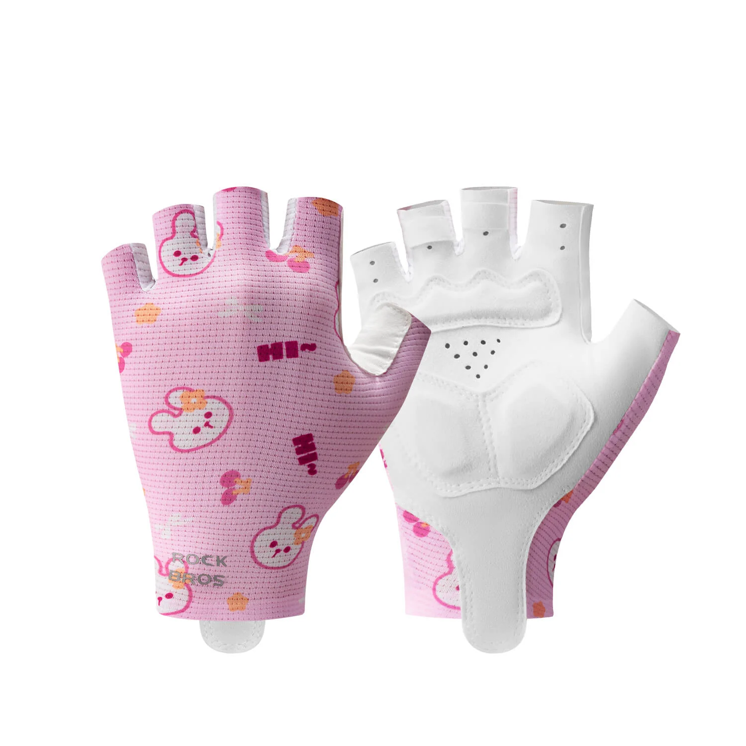 Kids Half Finger Cycling Gloves