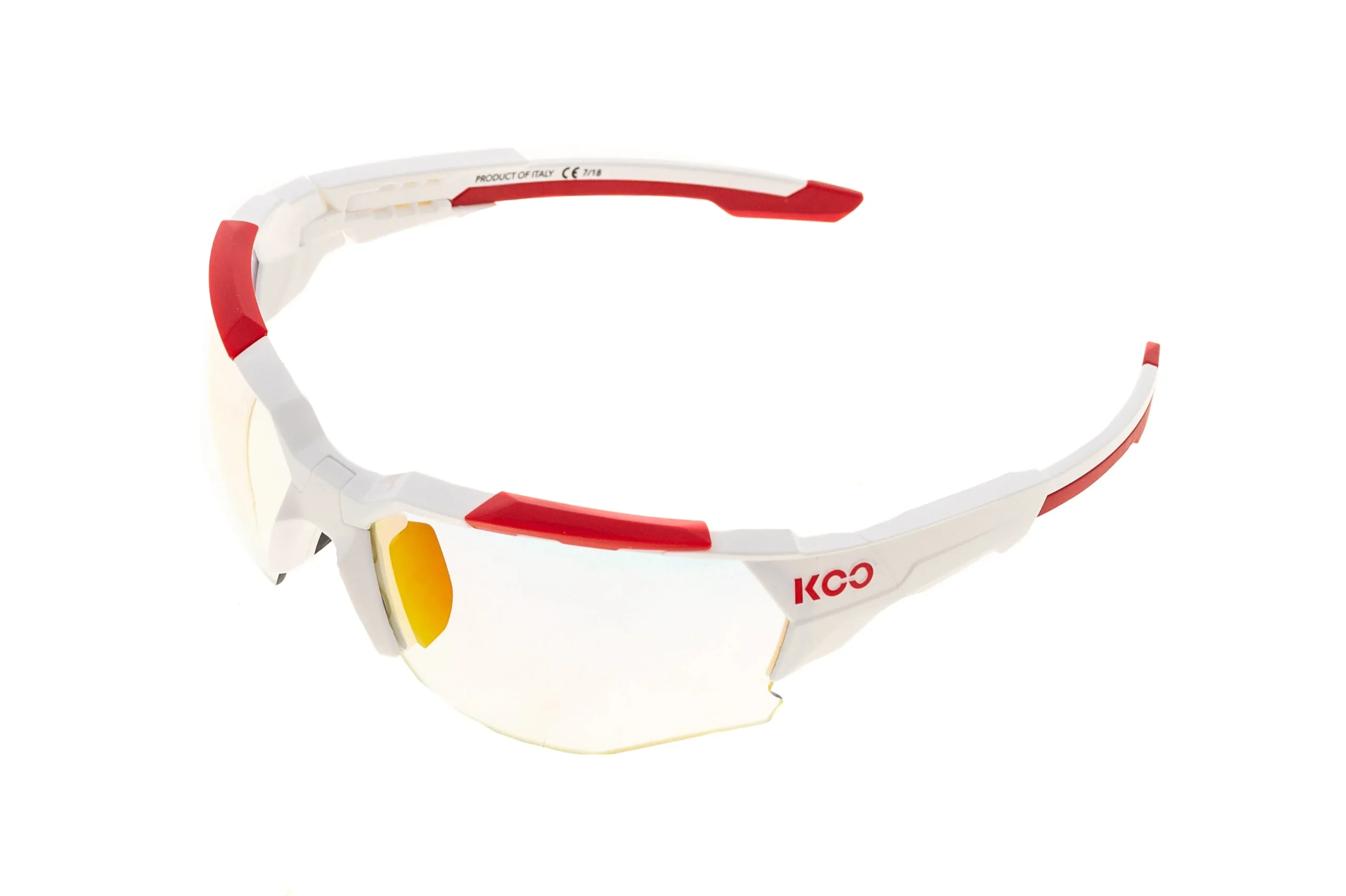 KOO Orion Sunglasses White/Red Medium