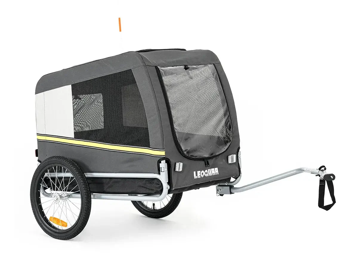 Leoguar Pet Bike Trailer – Foldable Dog Carrier for E-Bikes