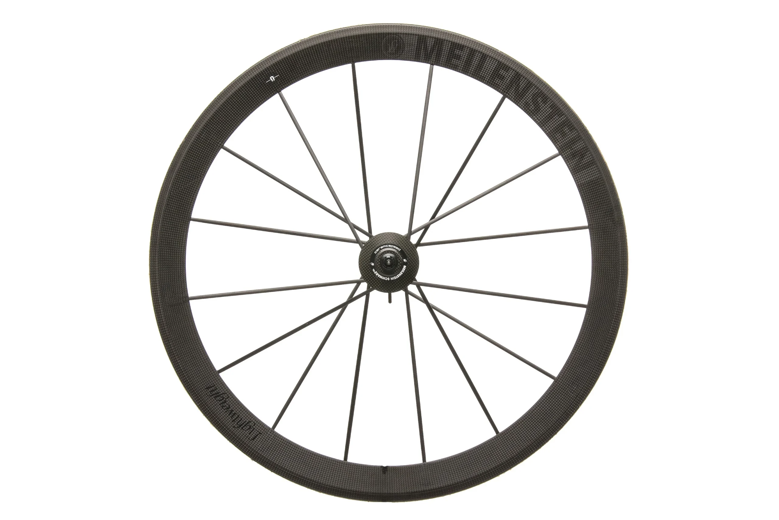 Lightweight Meilenstein Carbon Tubular 700c Front Wheel