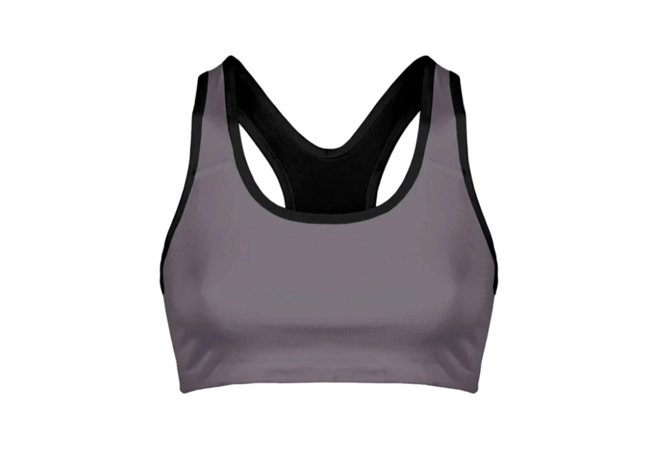 Lilac-Grey Women's Sports Bra