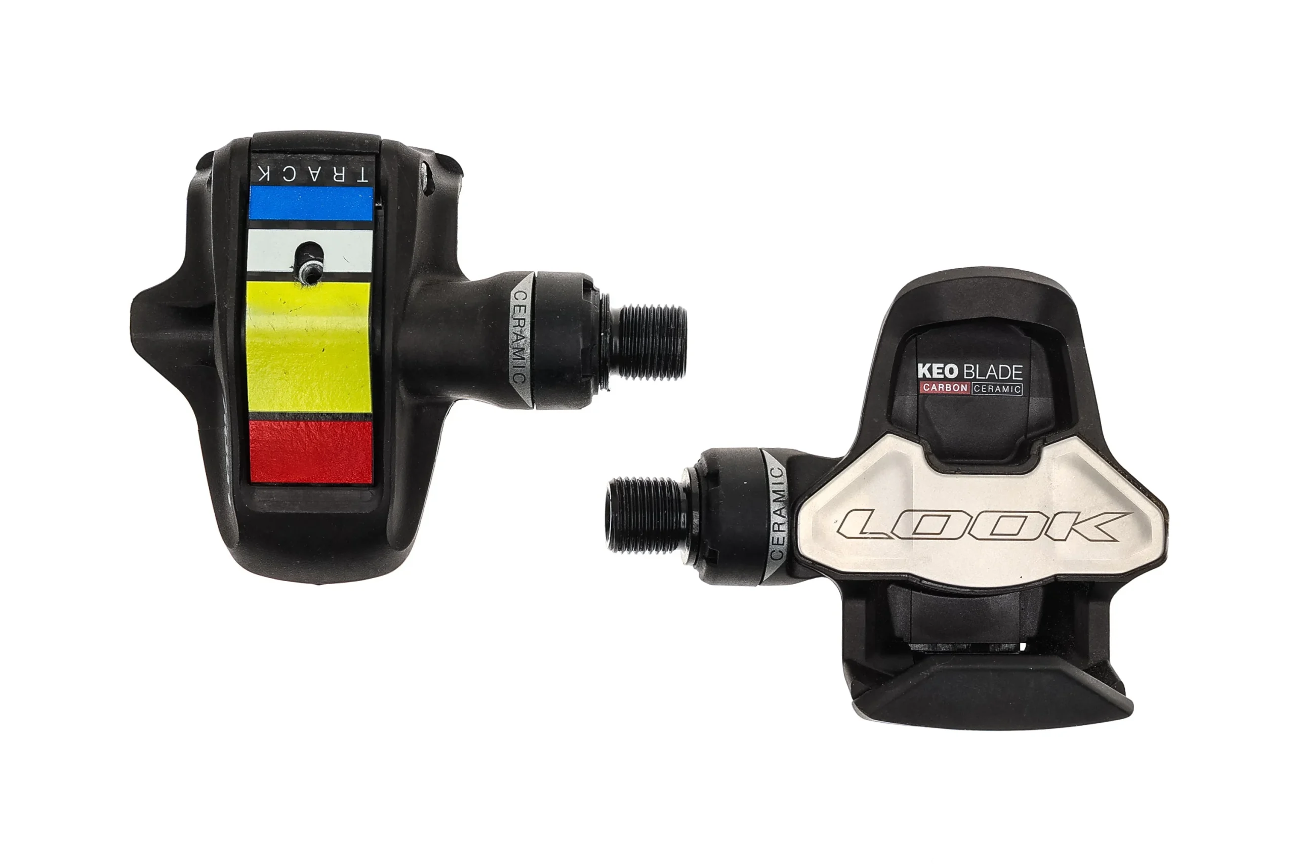 Look Keo Blade Carbon Ceramic Track Pedals Clipless Black