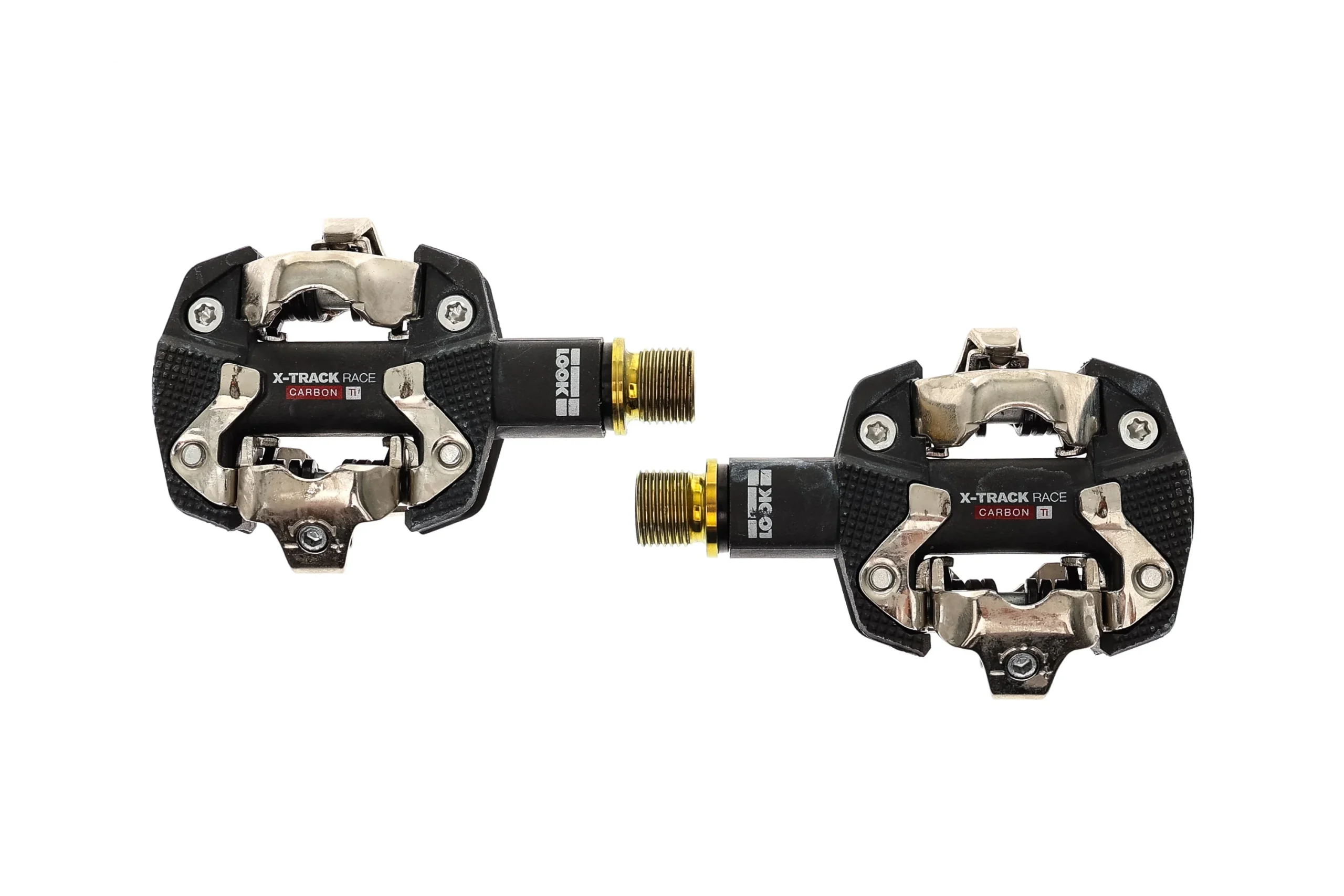 Look X-Track Race Carbon Ti Pedals Clipless Black