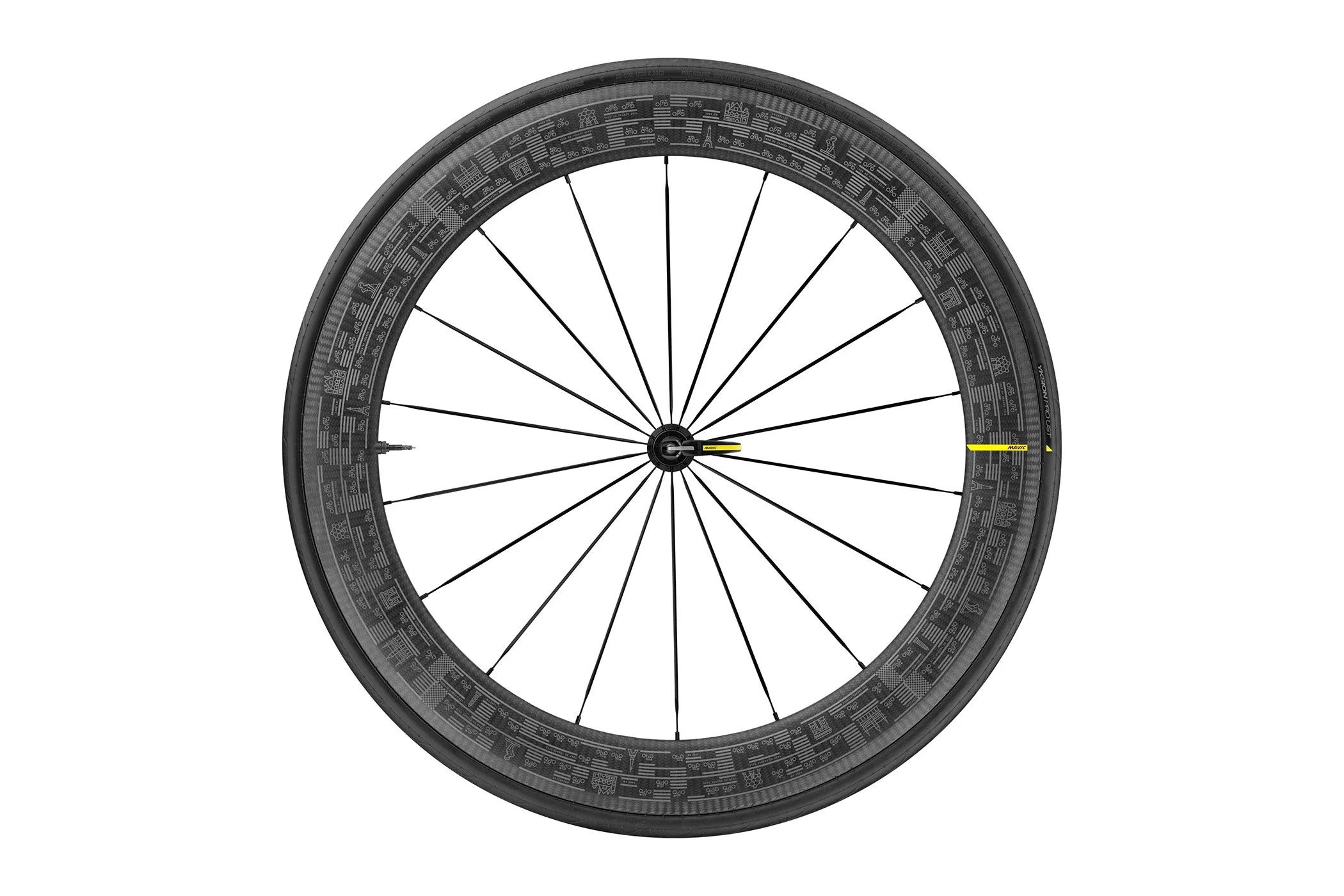 Mavic Comete Pro Carbon SL Tubeless 700c Front Wheel TDF