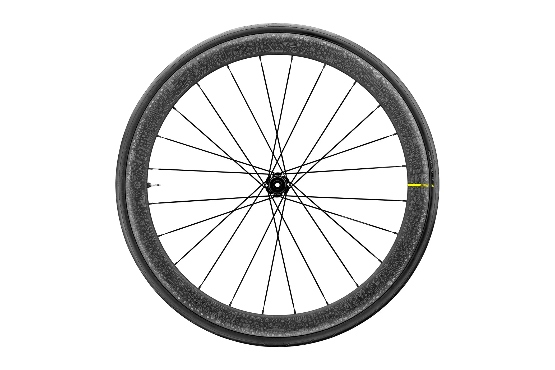Mavic Cosmic Pro Disc Carbon Tubeless 700c Front Wheel