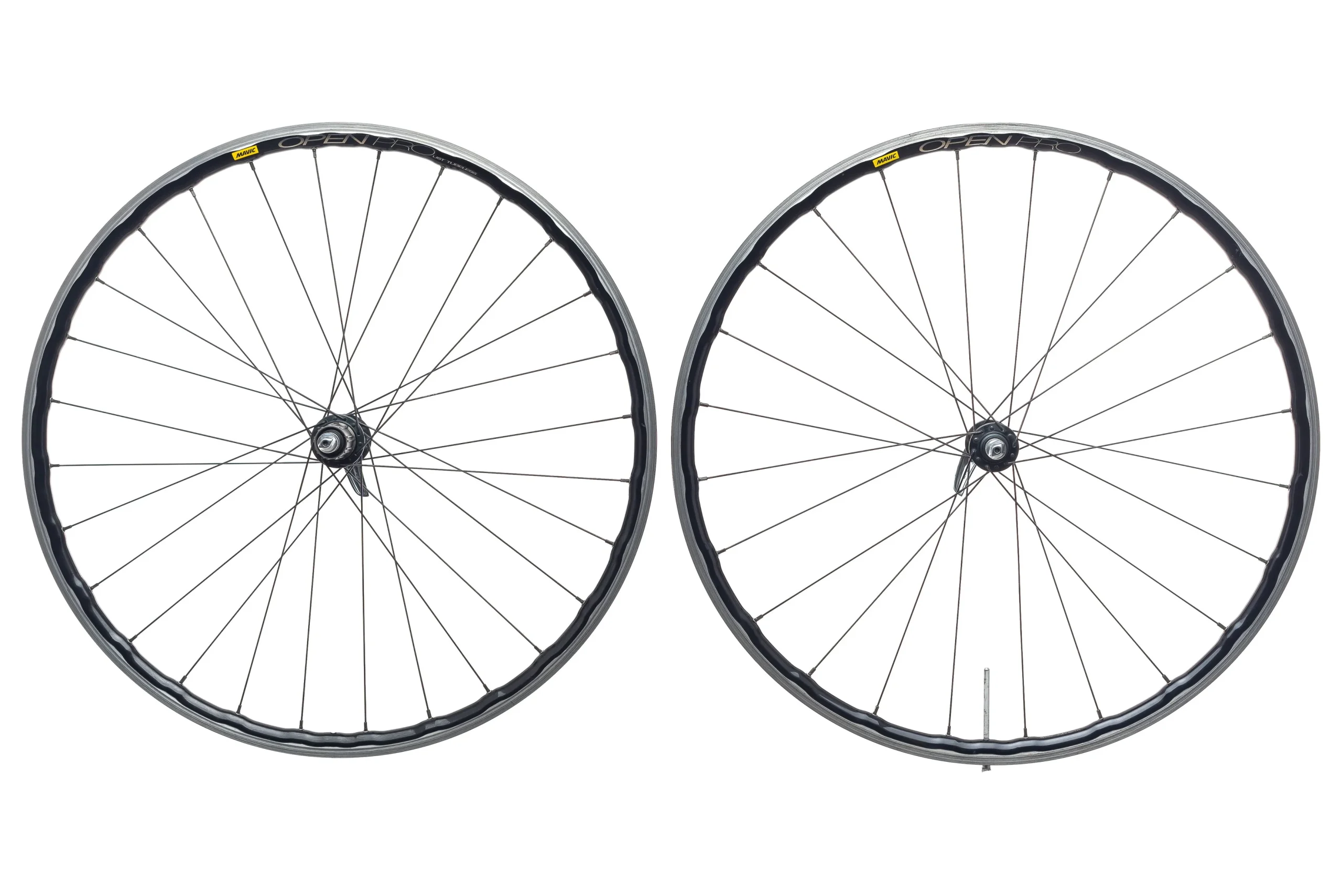 Mavic Open Pro UST Tubeless Clincher 700c Wheelset