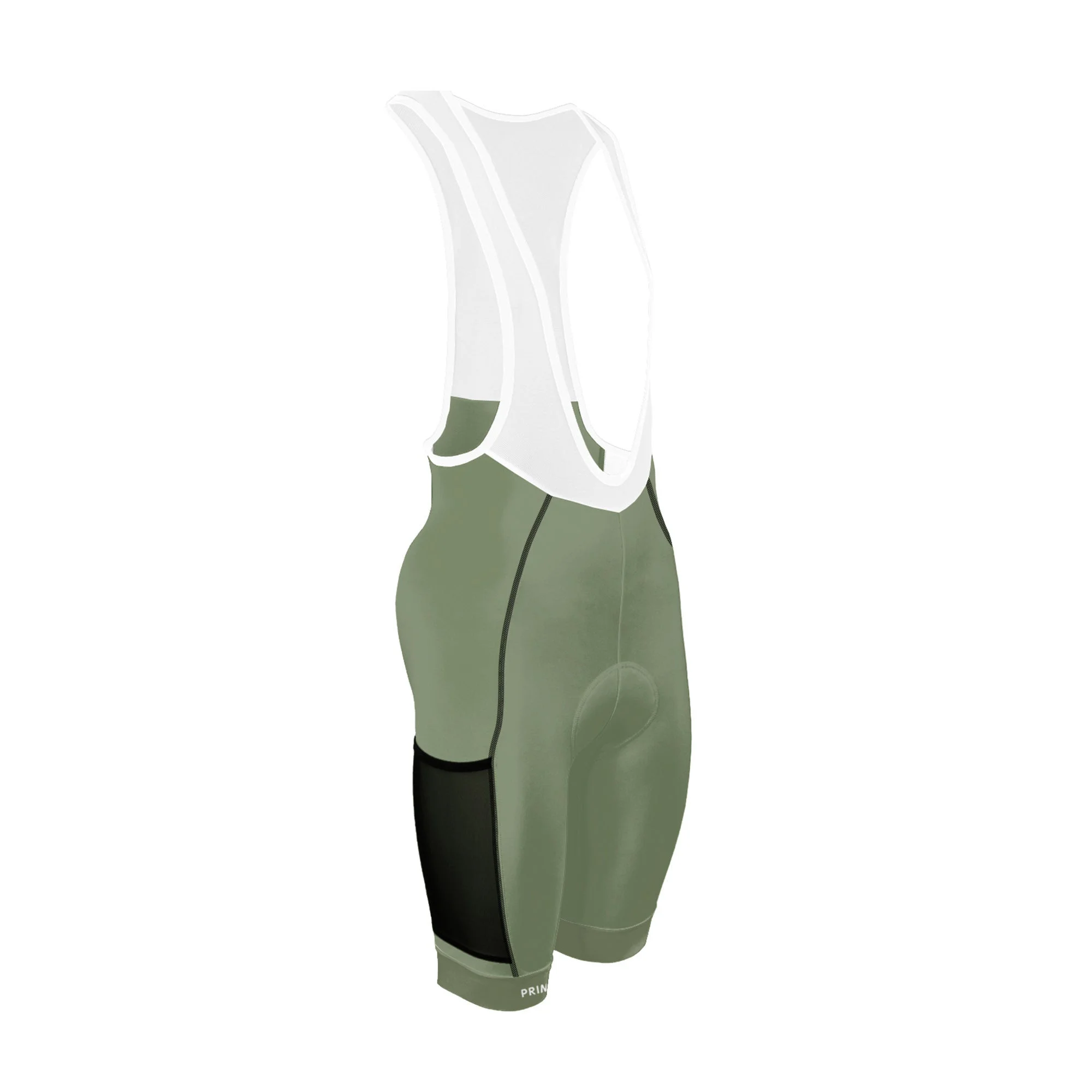 Men's Army Green Cargo Bib