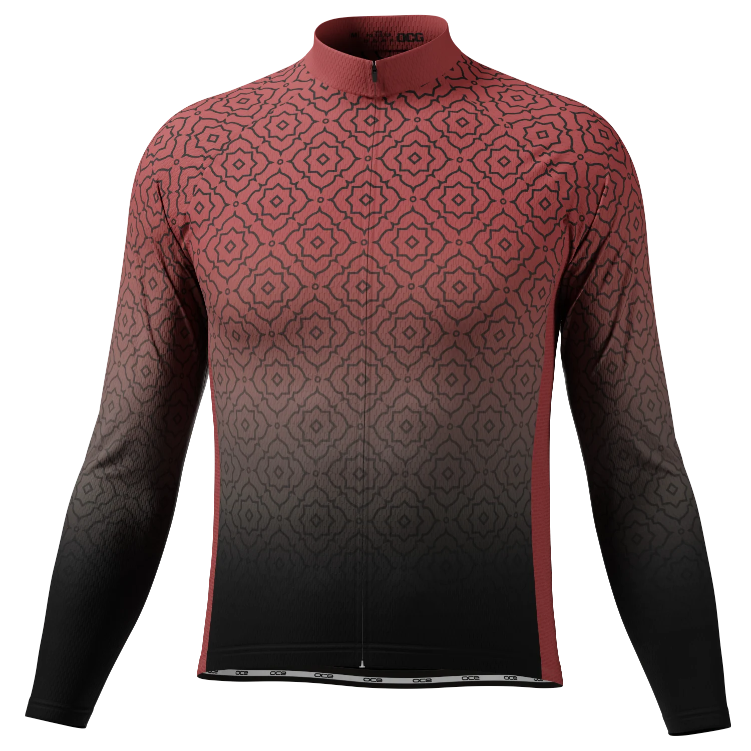 Men's Basmala Long Sleeve Cycling Jersey Breathable Performance