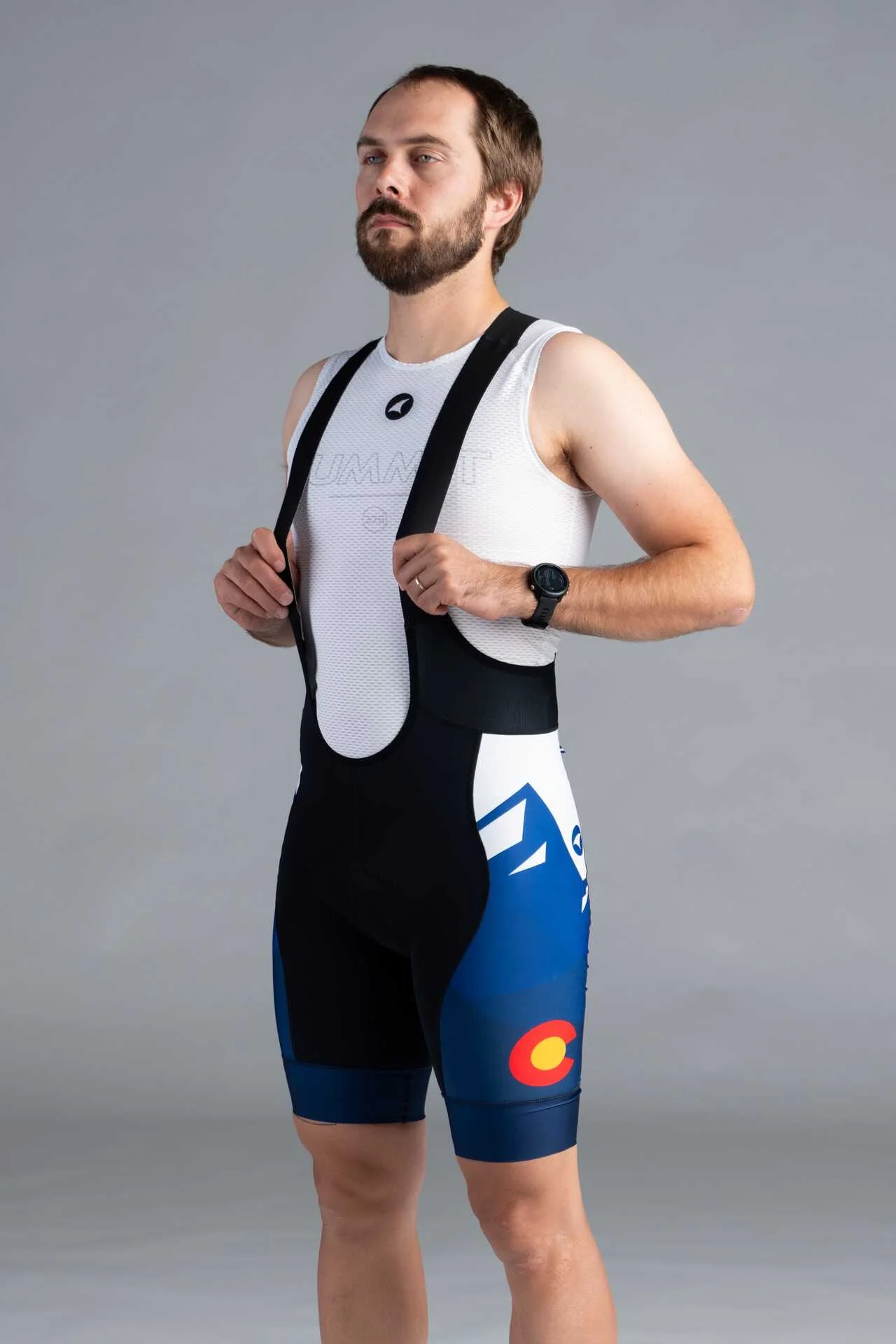 Men's Colorado MTN Silhouette Ascent Vector Bibs - Long
