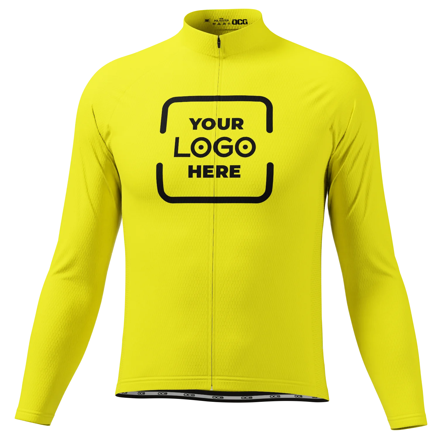 Men's Customizable With Your Logo Long Sleeve Cycling Jersey Premium Quality