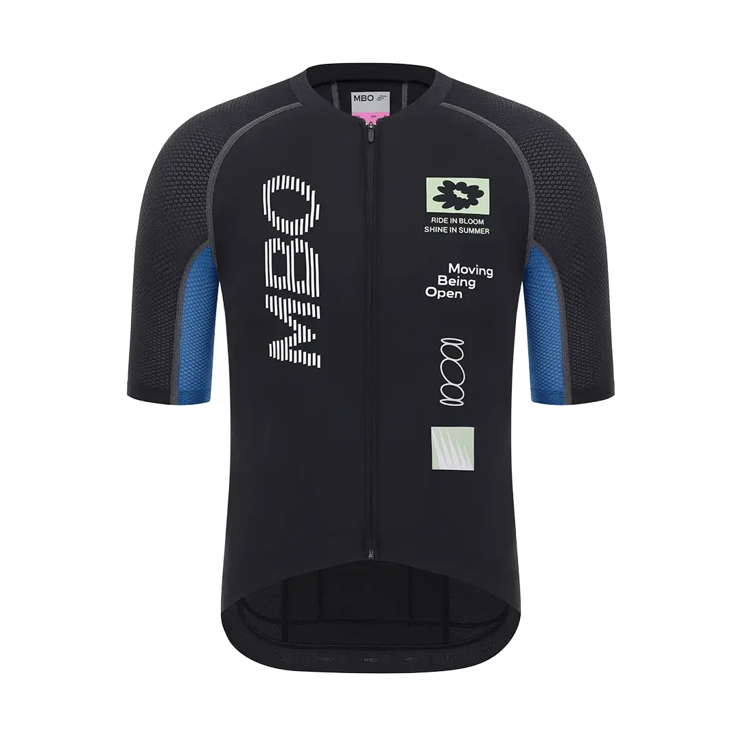 Men's Frontier Pro Cycling Jersey C306 - Black