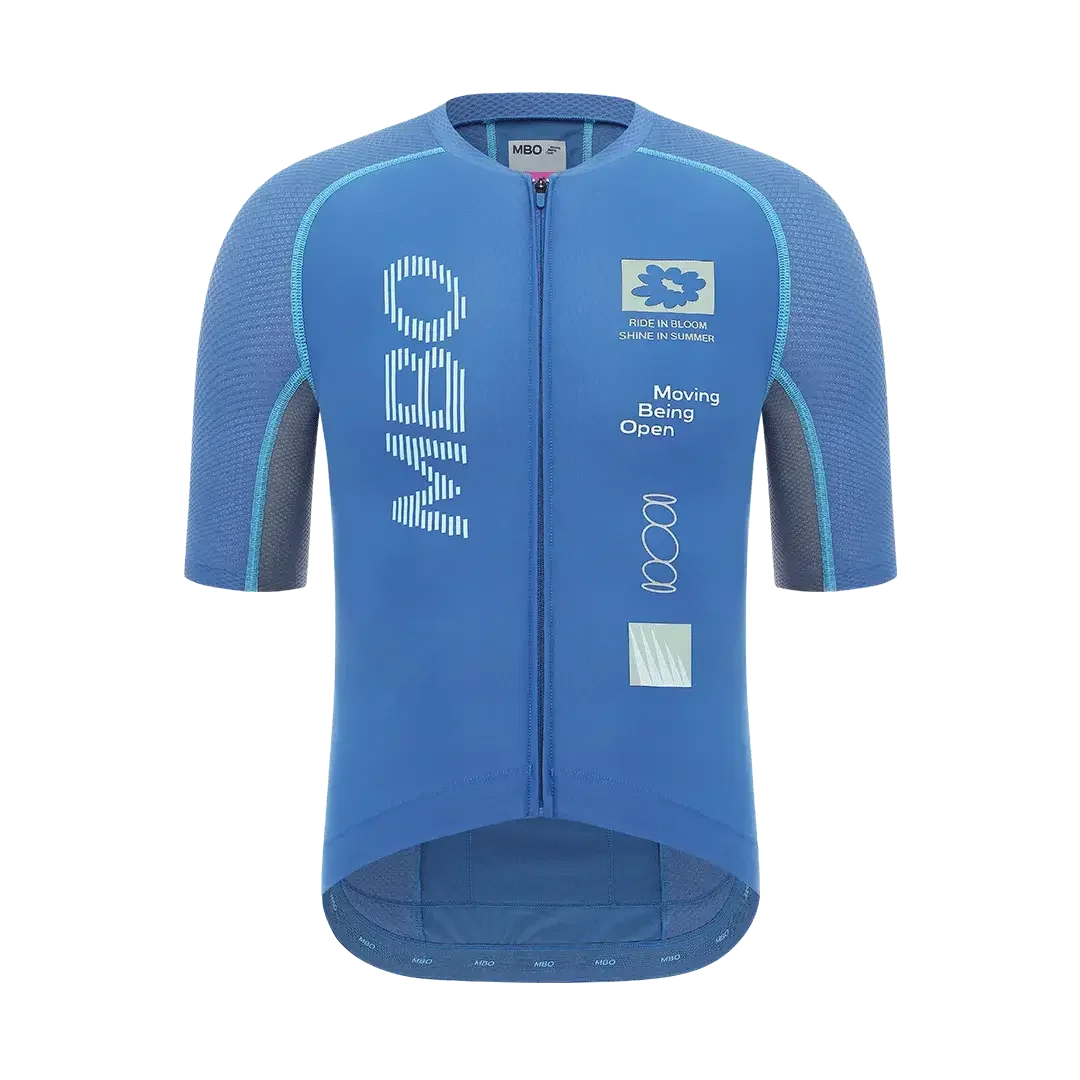 Men's Frontier Pro Cycling Jersey C306 - Graphite blue