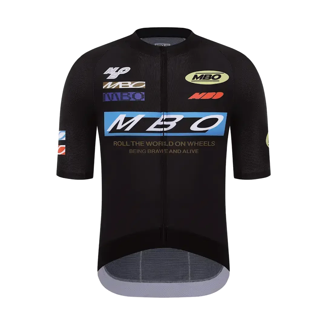 Men's Frontier Pro Cycling Jersey SC301 Aero Signal - Eclipse Onyx