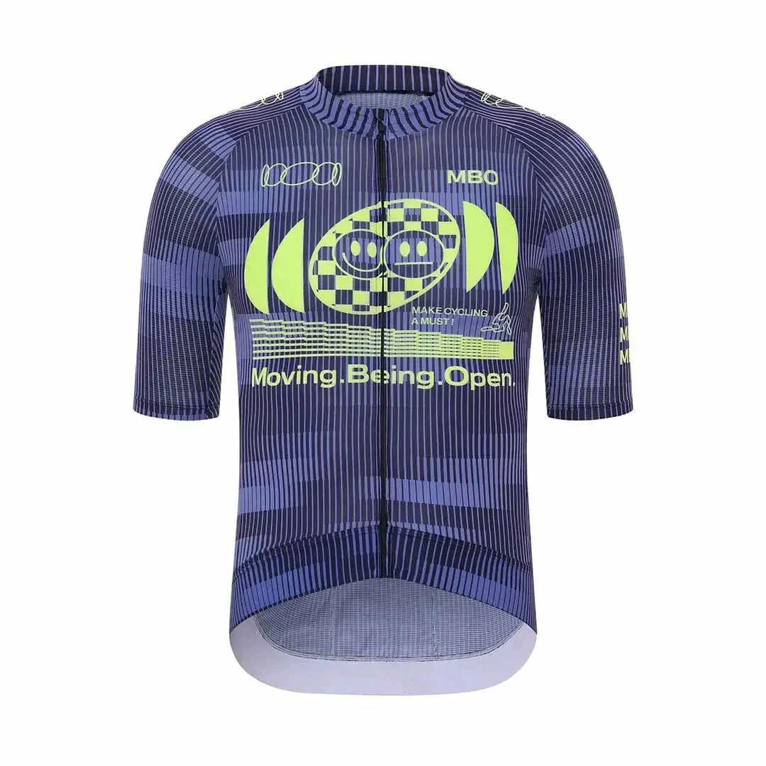 Men's Frontier Pro Cycling Jersey SC301 Neon Axis - First Light