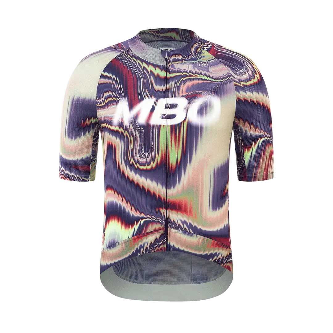 Men's Frontier Pro Cycling Jersey SC301 - Vintage Purple