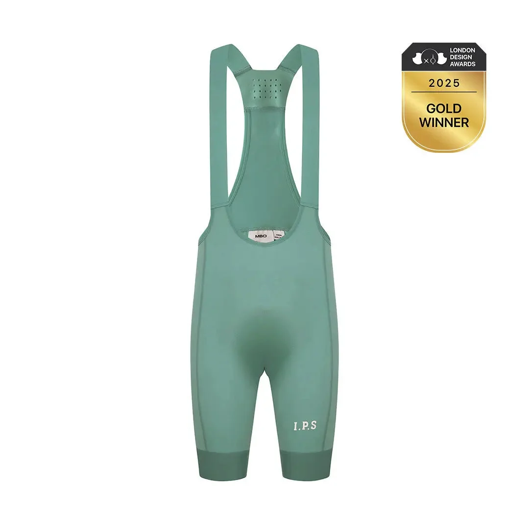 Men's I.P.S Enduro Tech Bib Shorts T501 - Dusty Spurce