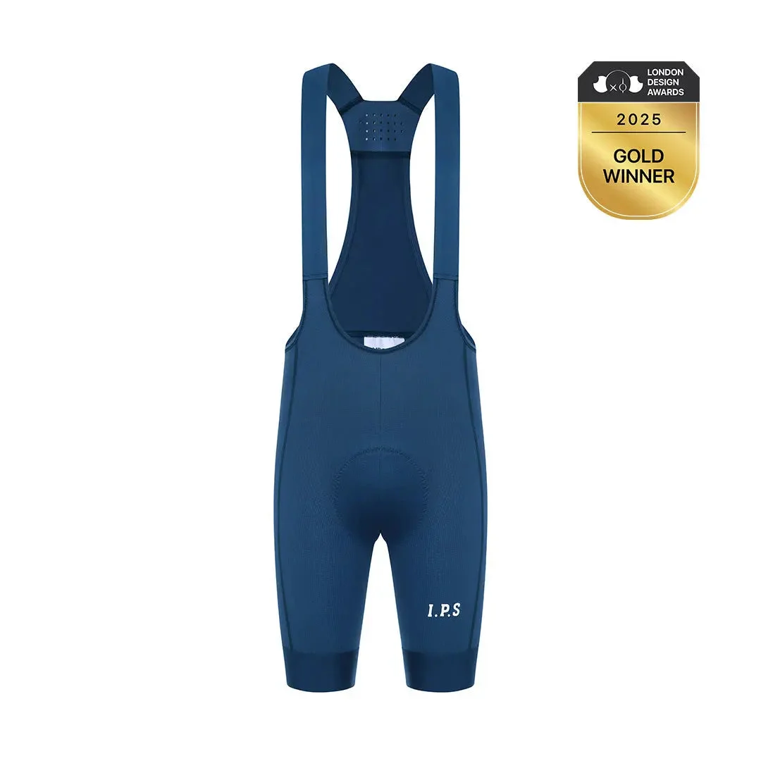 Men's I.P.S Enduro Tech Bib Shorts T501 - Twilight Blue