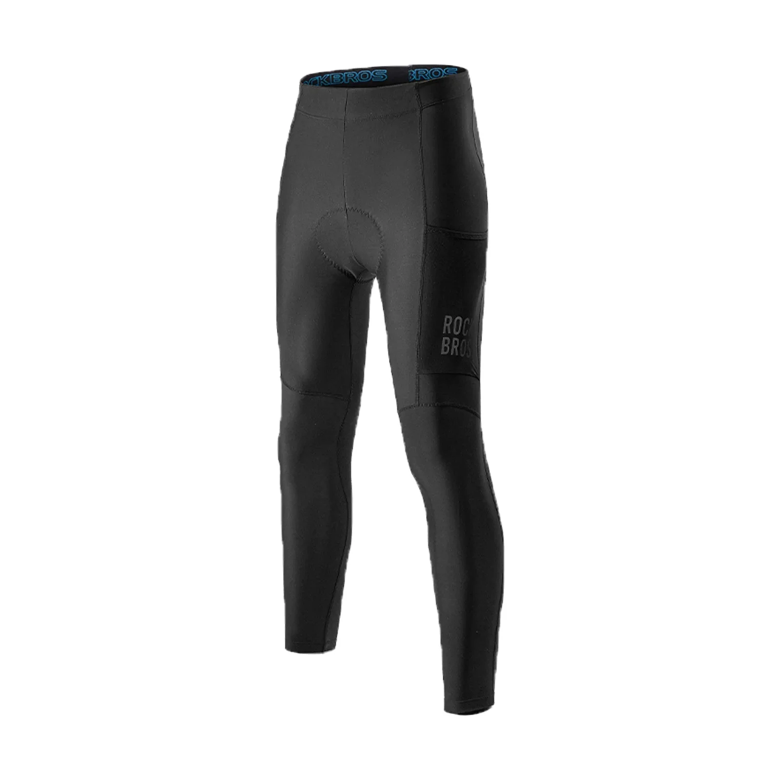Men’s Lightweight Long Cycling Tights with Dual-Density Pad