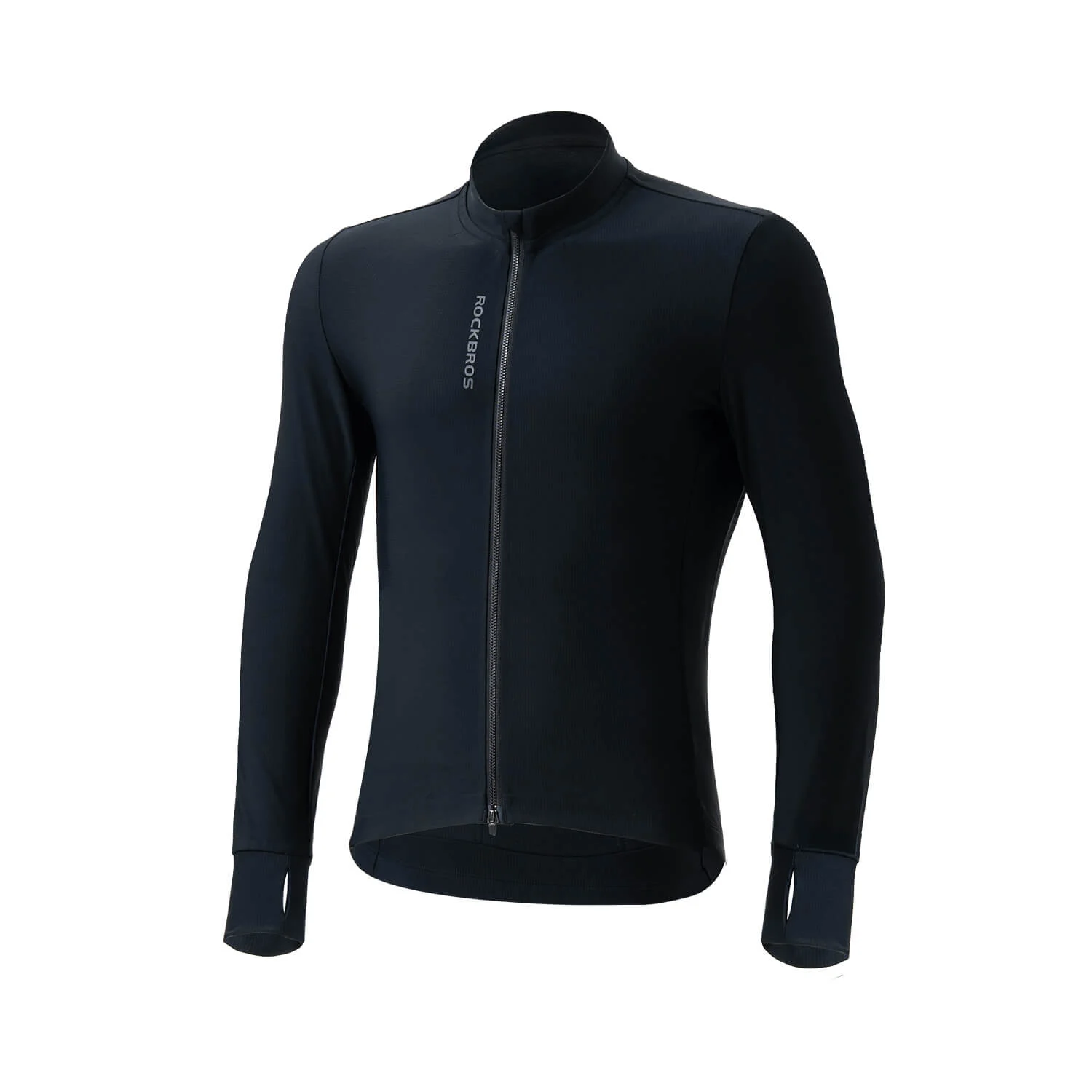 Men's Long Sleeve Windproof Cycling Jersey Heat-Lock Thermal