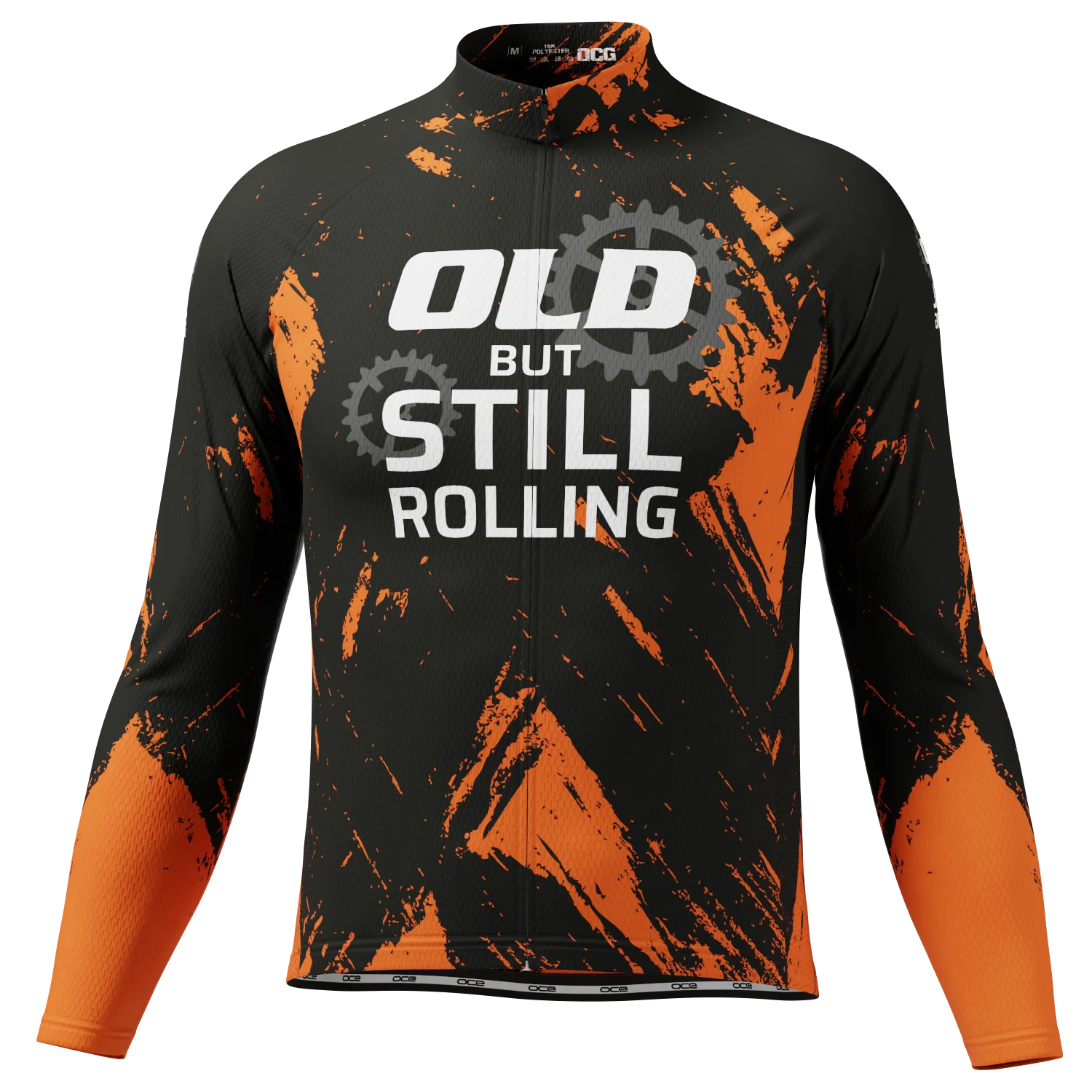 Men's Old But Still Rolling Long Sleeve Jersey Quick-Dry Comfort