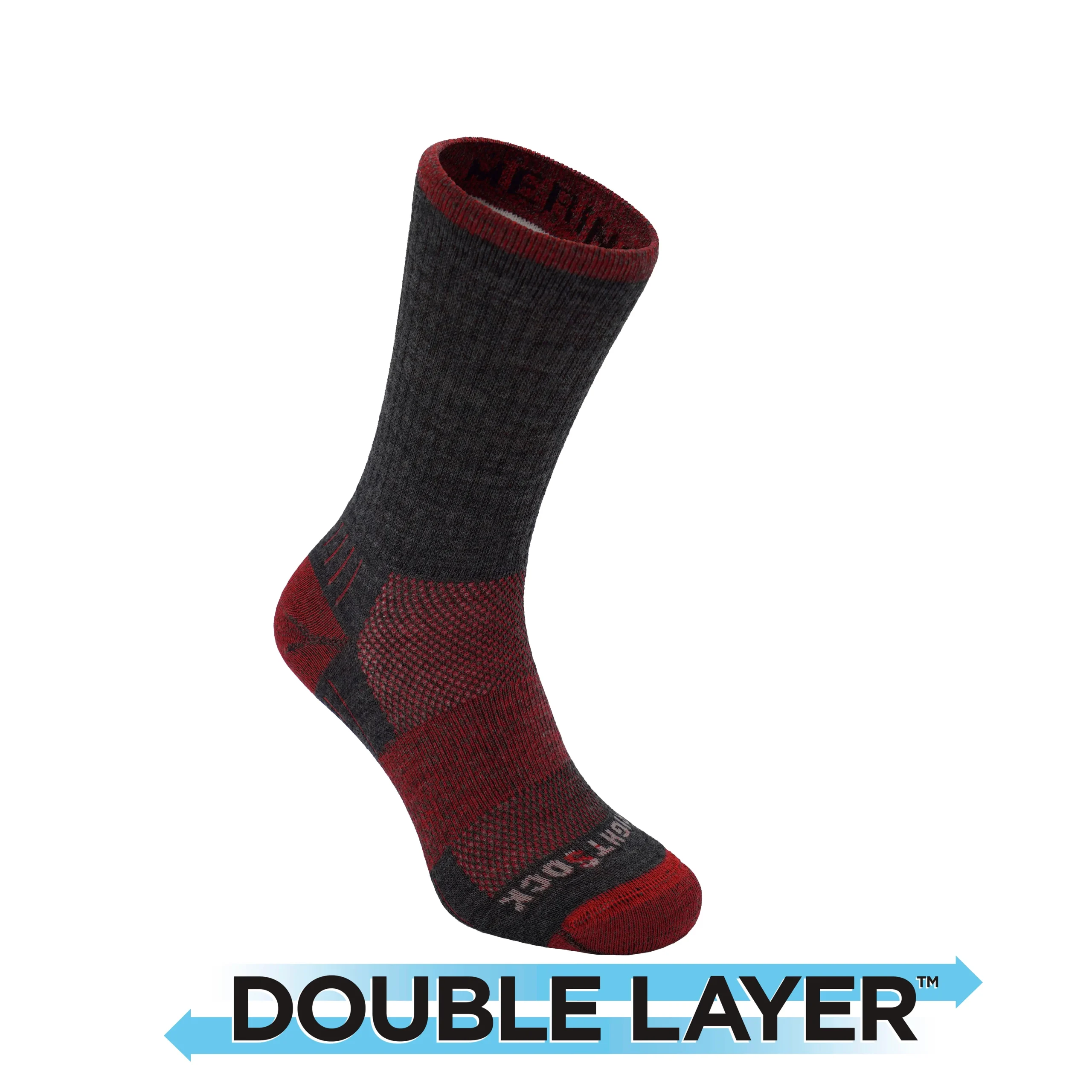 Merino Escape - Crew Length - Anti Blister System