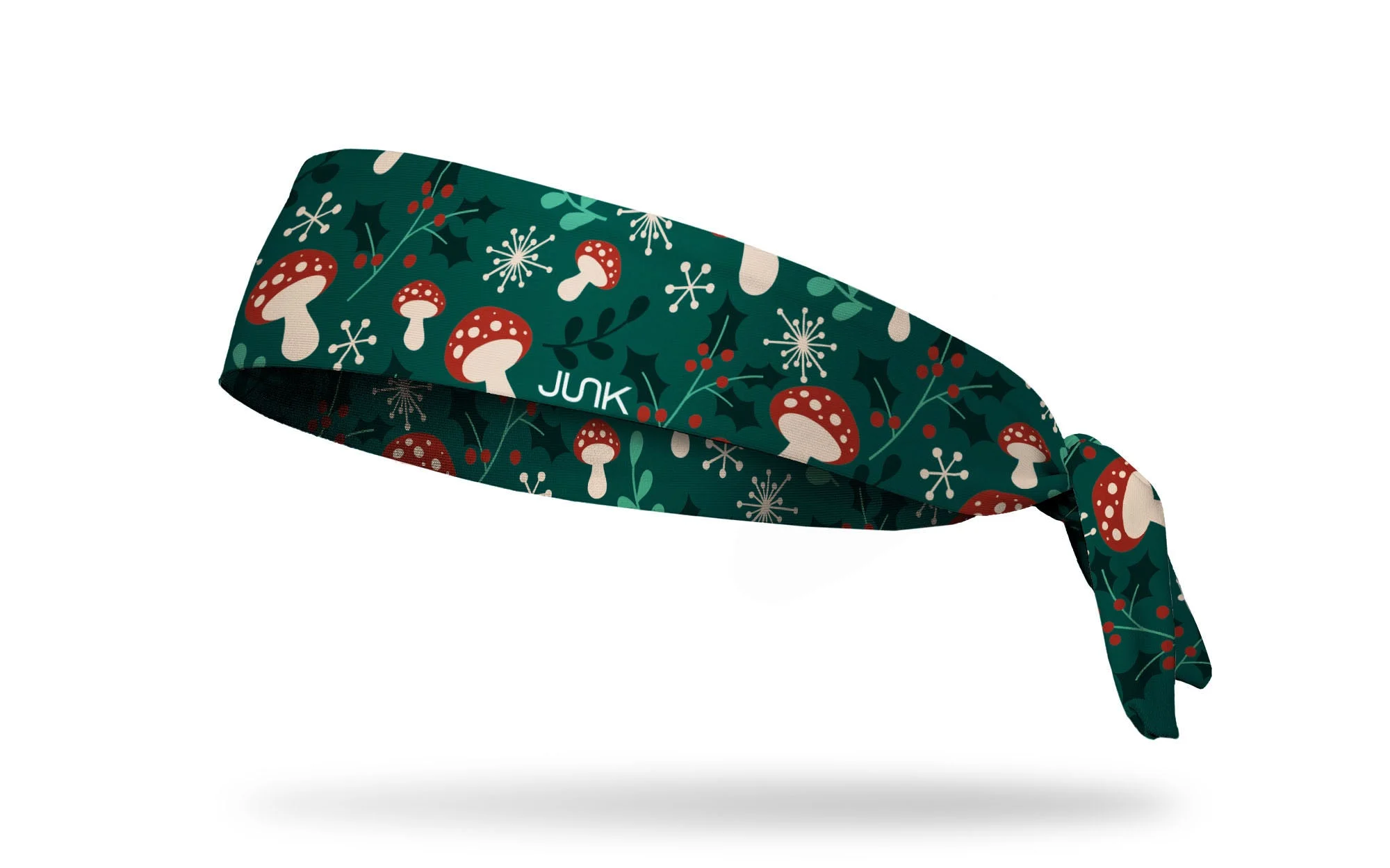 Merry Mushies Flex Tie Headband