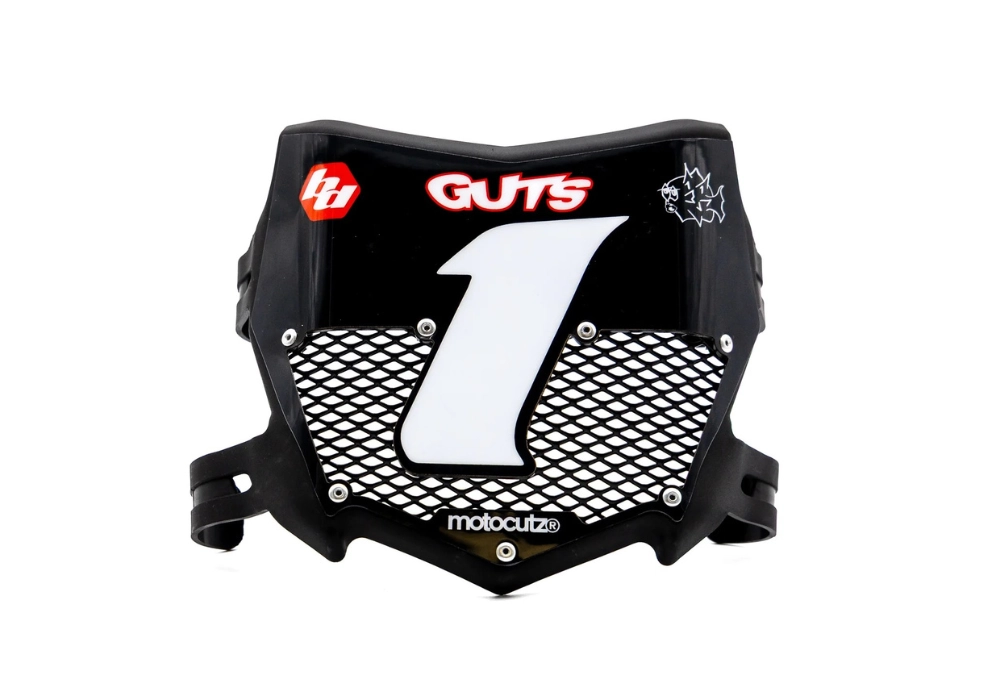 Motocutz Vented Front Number Plate PRE3