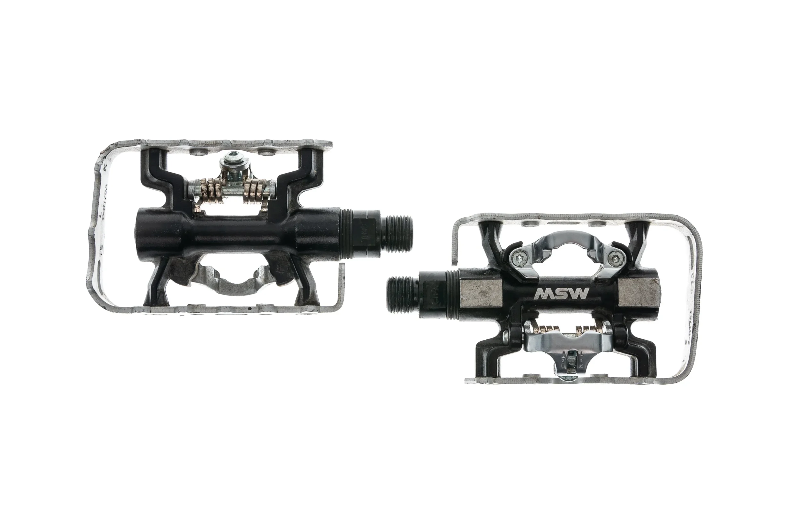 MSW CP-200 Pedals Clipless/Platform Black/Gray