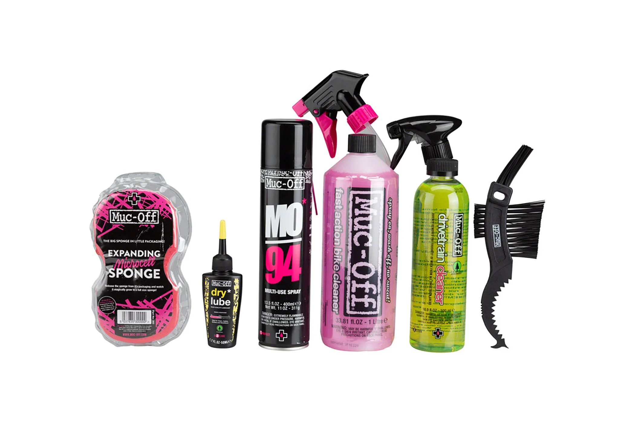 Muc-Off Bike Care Kit - Wash and Drivetrain Essentials