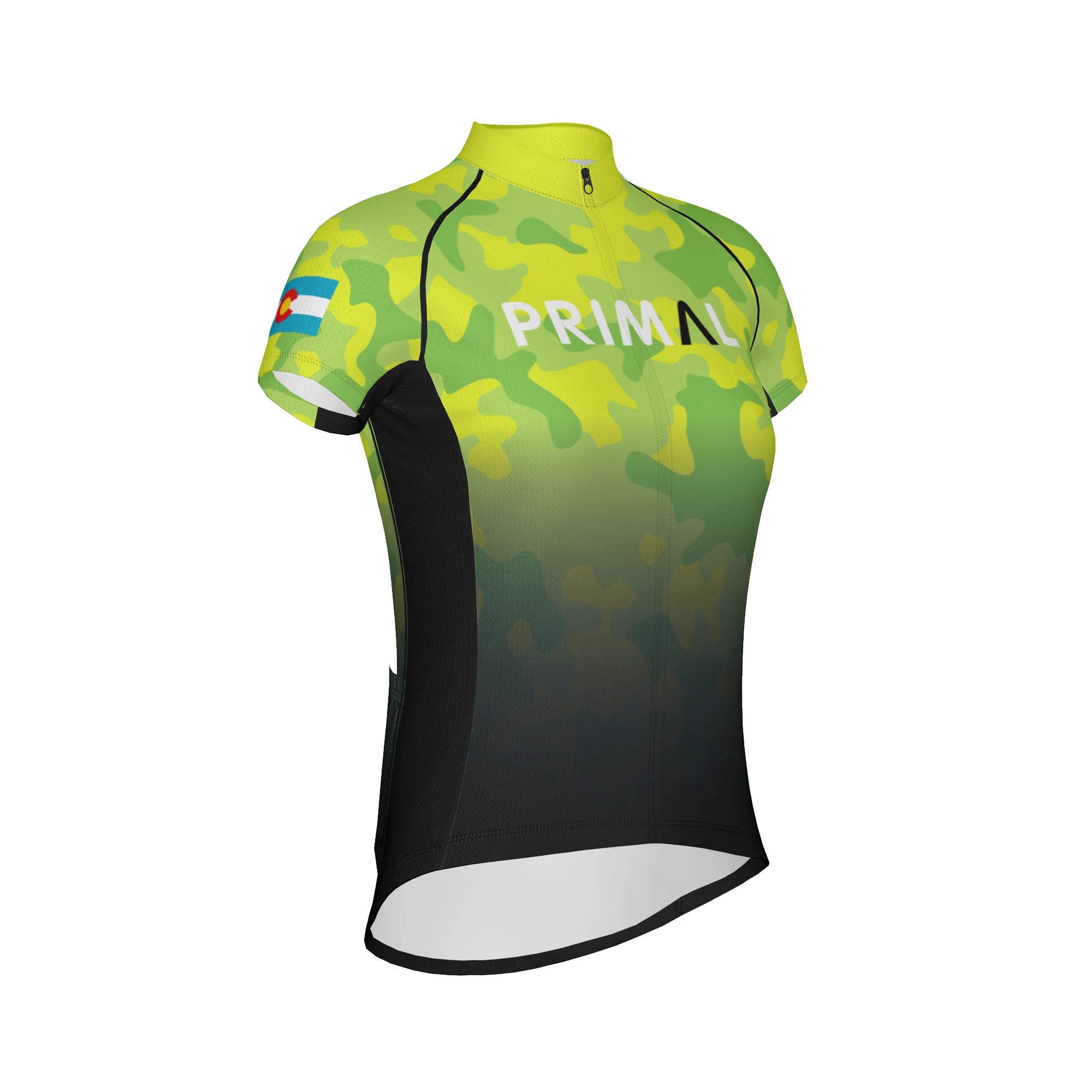 Neon Camo Women's Evo Cycling Jersey