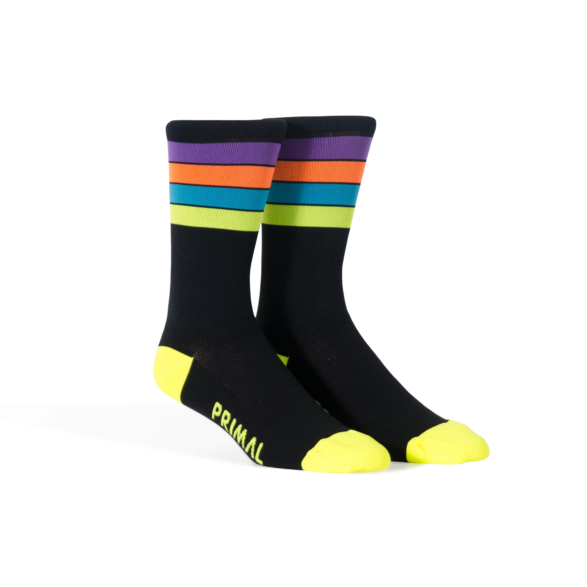 Neon Rainbow Socks
