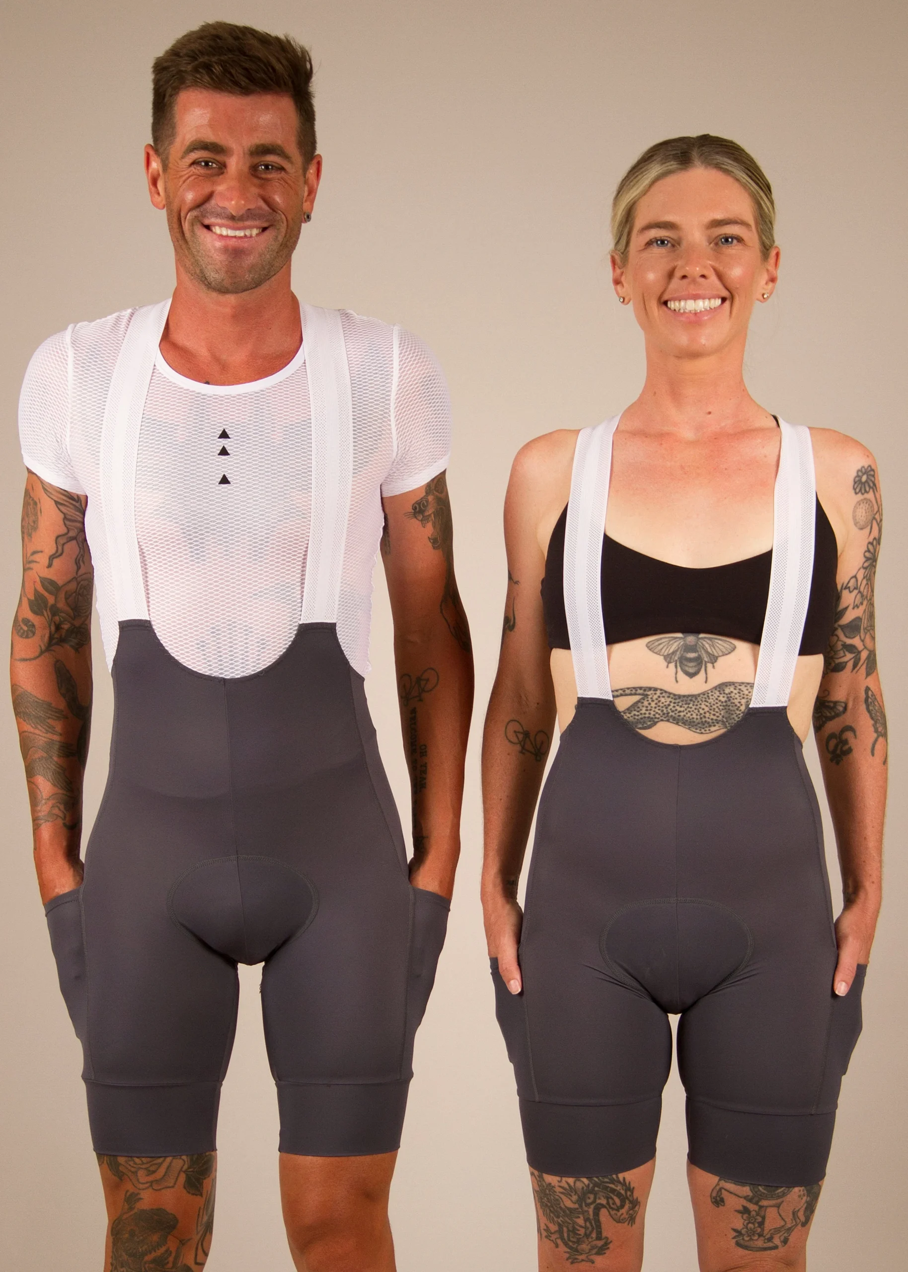 NeoPro Grey Cargo Bibs V2.0