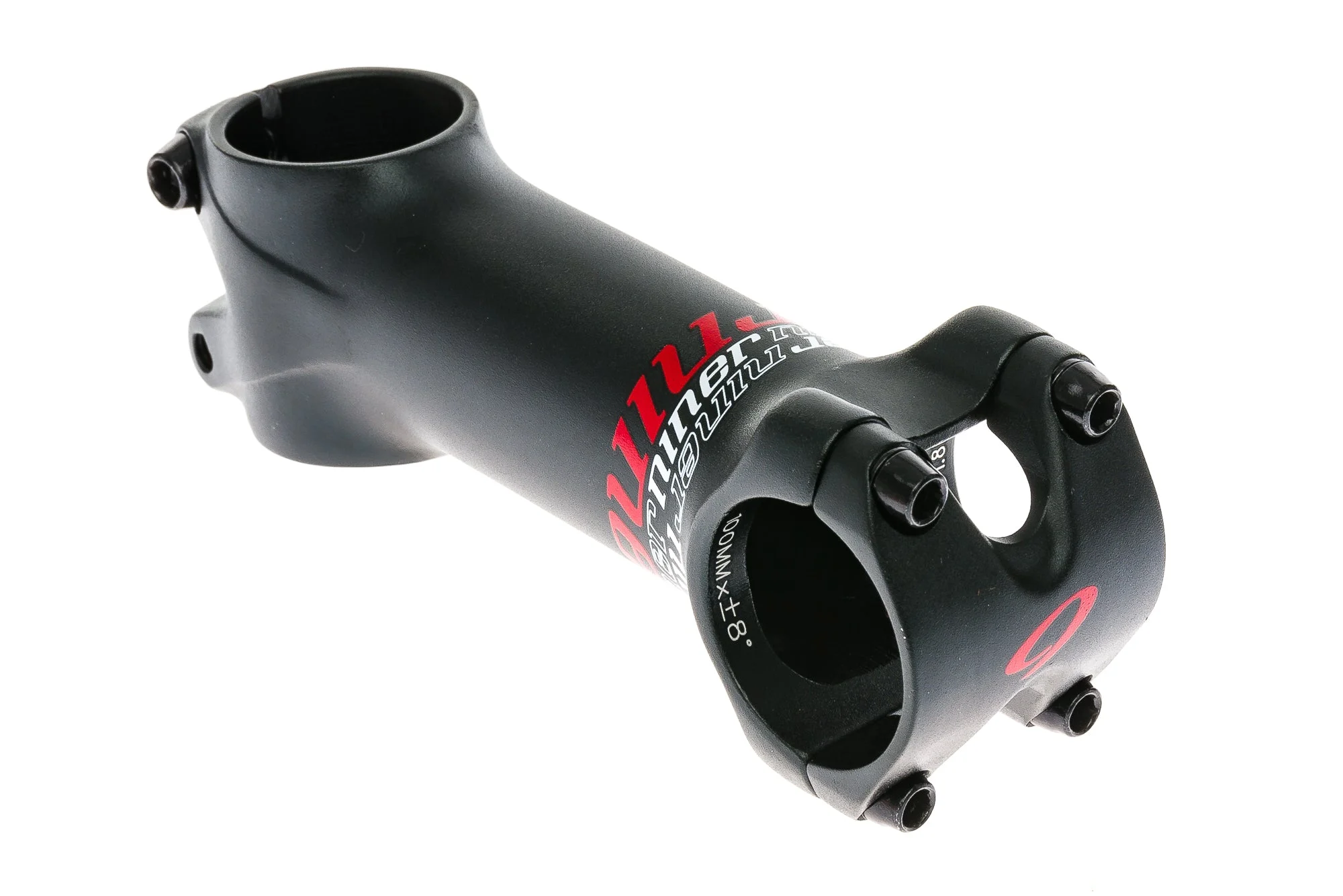 Niner Aluminum Stem 31.8mm Clamp 100mm 8 Degree Red
